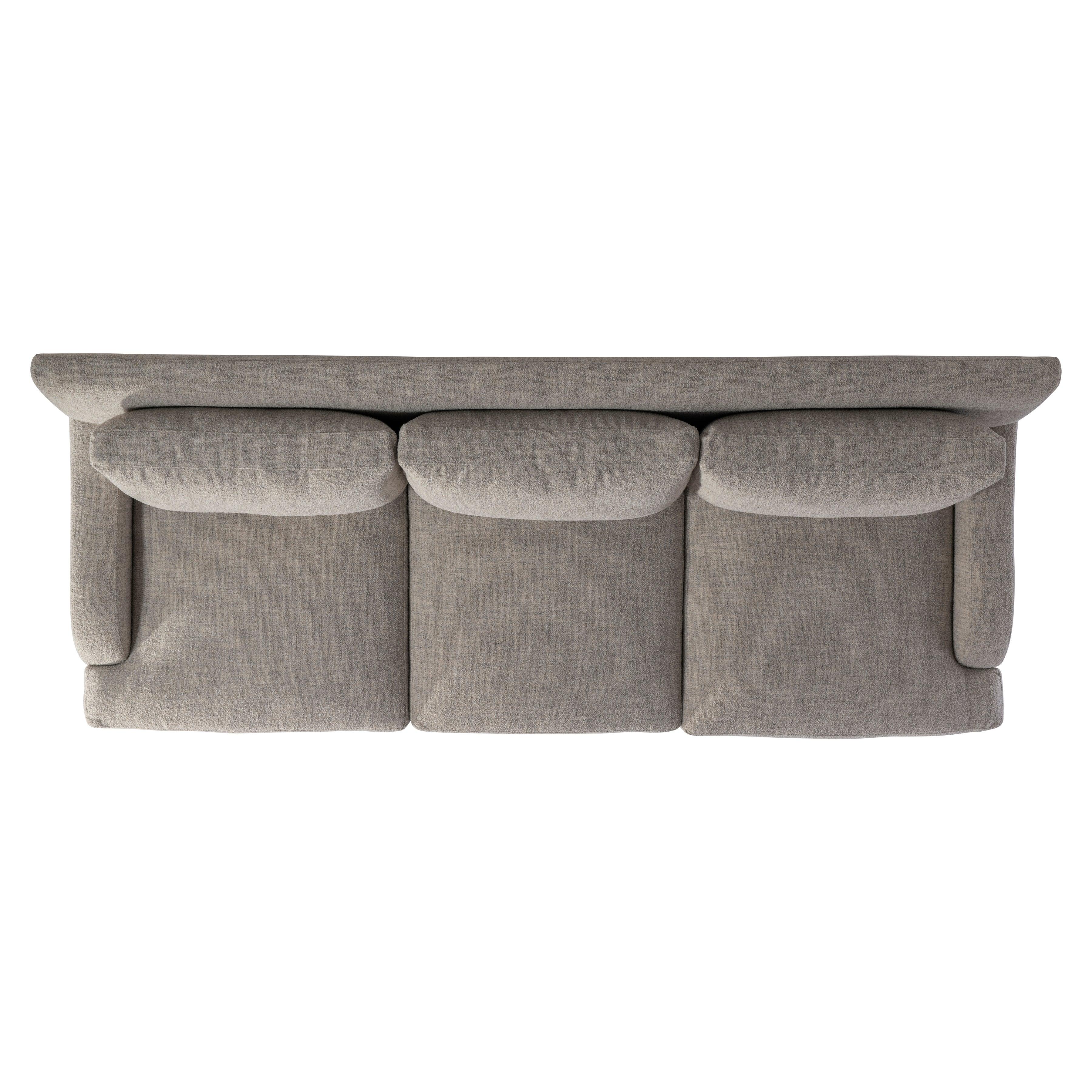 Bernhardt Rollins Fabric Sofa — Low Arms, Lofty Comfort Bernhardt Sofa