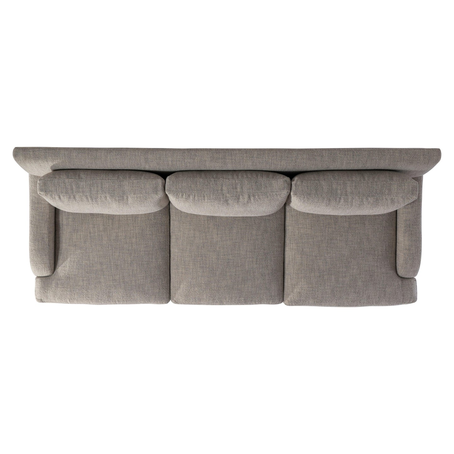 Bernhardt Rollins Fabric Sofa — Low Arms, Lofty Comfort Bernhardt Sofa