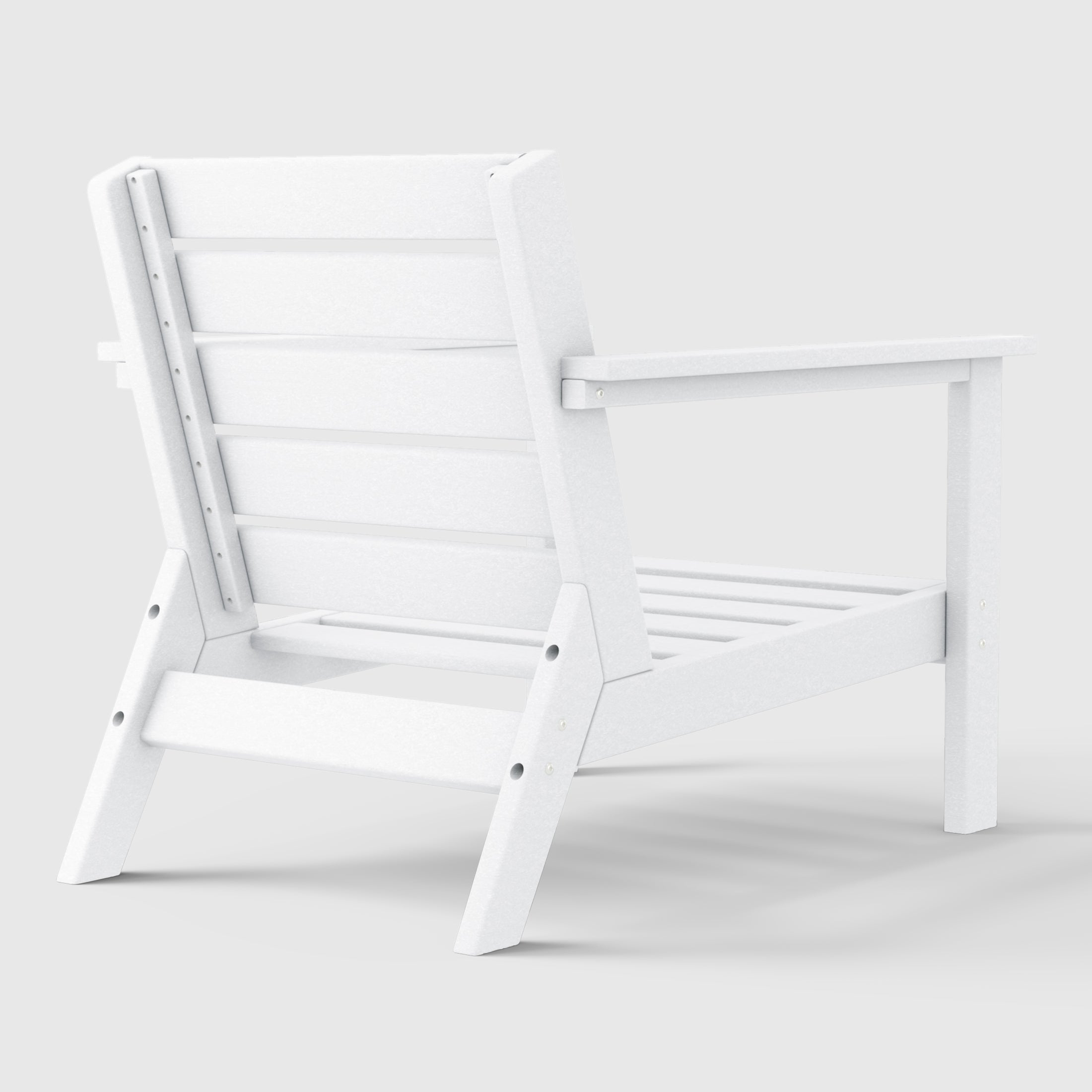 Scottsdale All-Weather Outdoor Modular Deep Seating Arm Chair (with Optional Cushions) Seahawk Designs Patio Chairs
