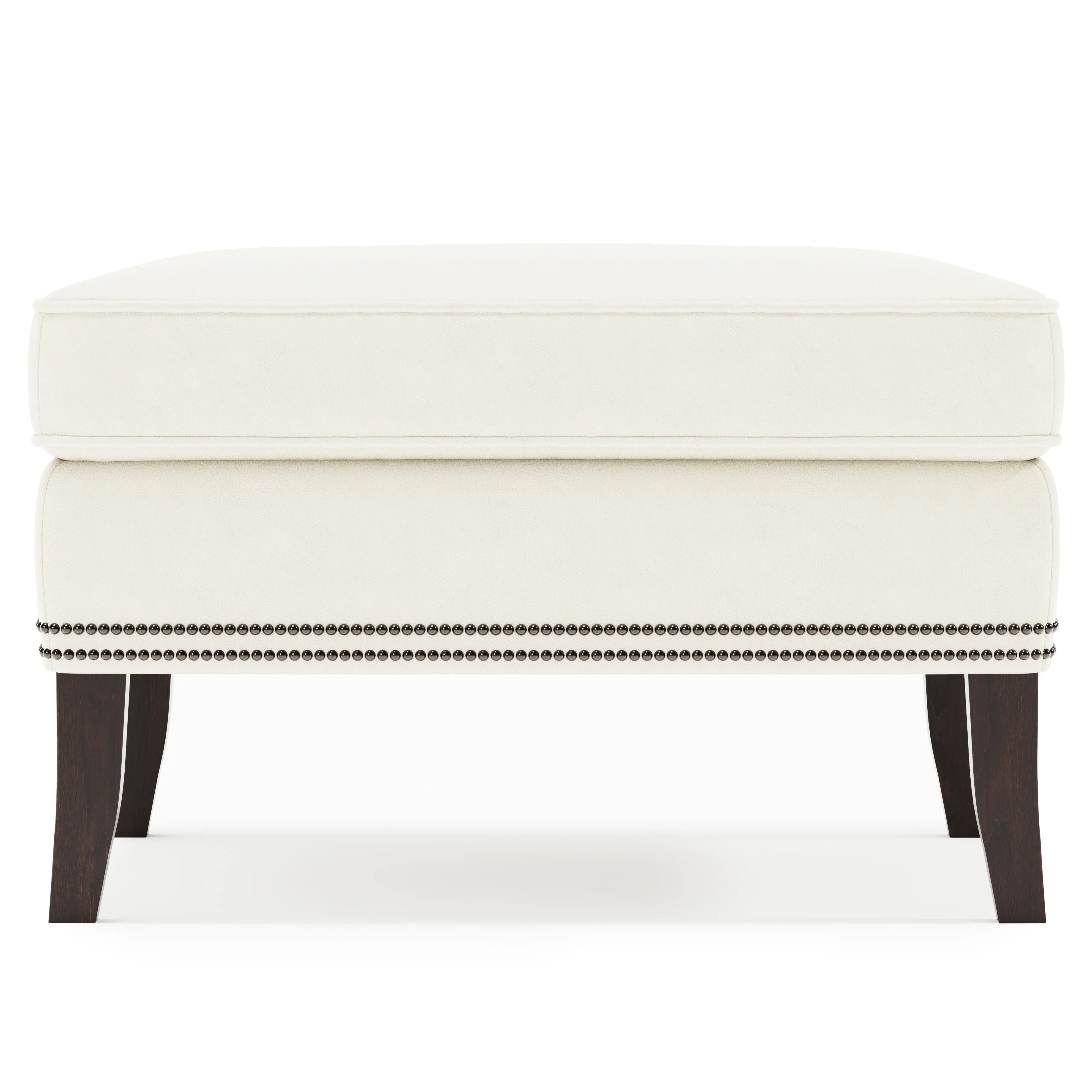 Kingston Leather Ottoman Bernhardt Interiors