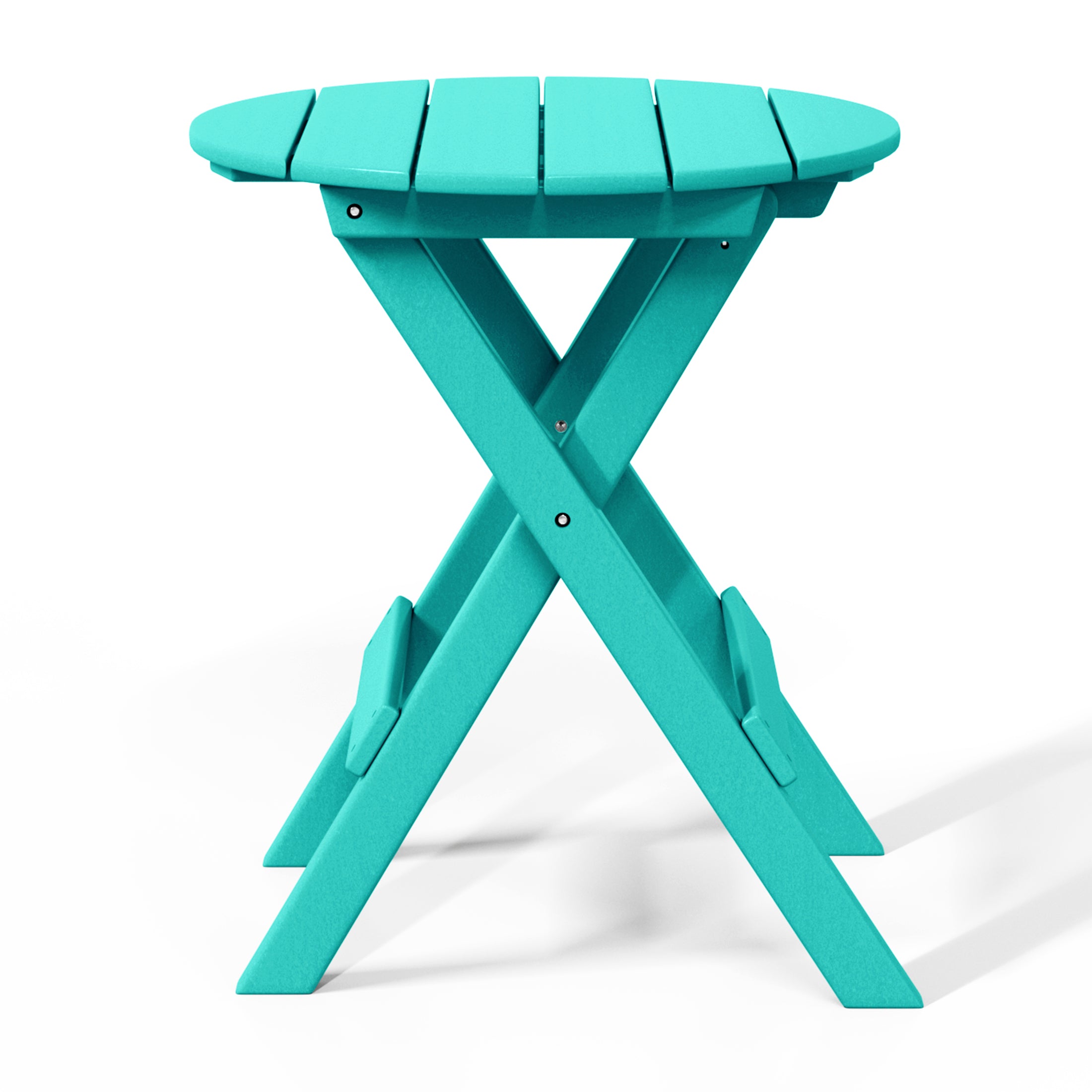 Tuscany All-Weather Outdoor Patio Round Folding Dining Table (24" Top) Seahawk Designs Patio Dining Tables