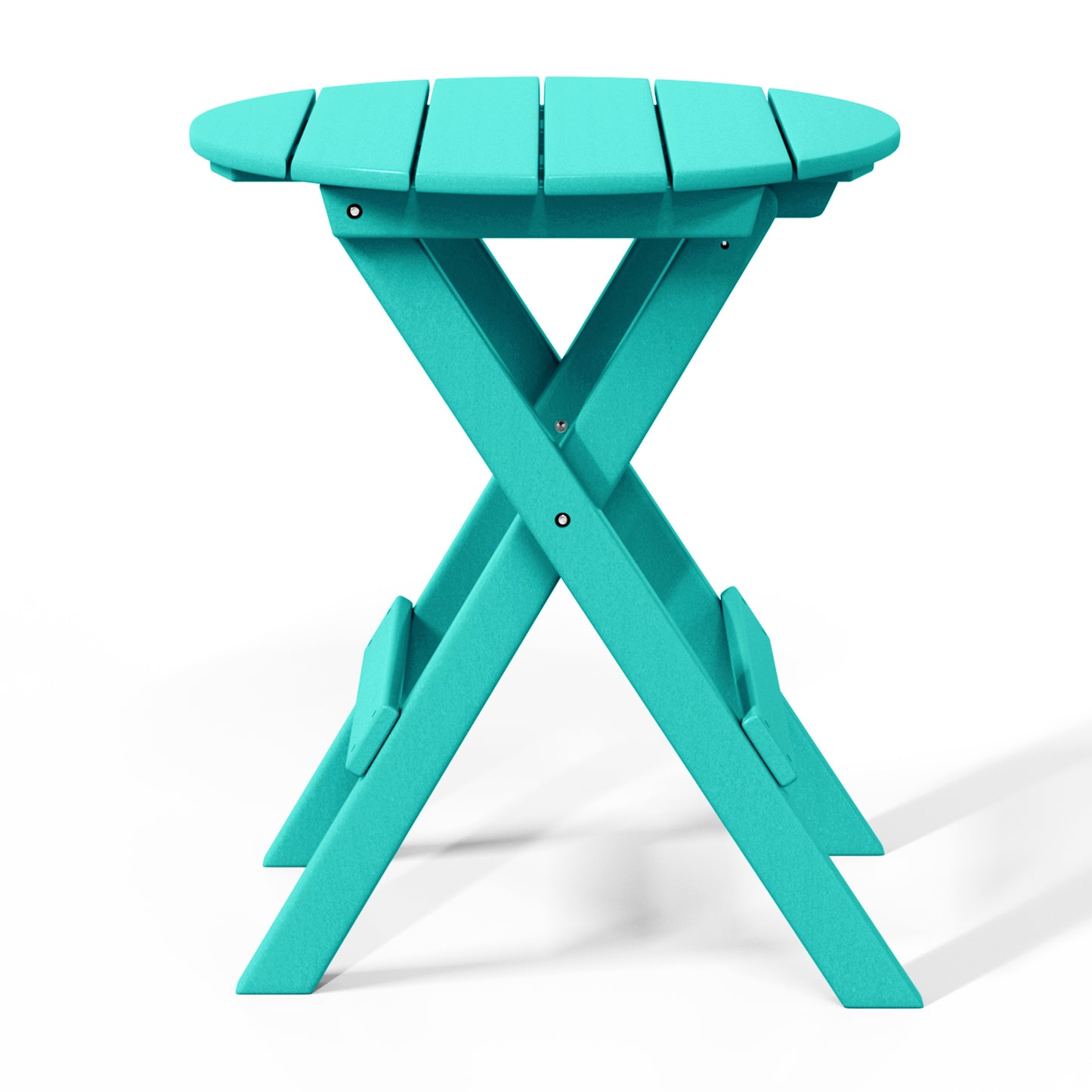 Tuscany All-Weather Outdoor Patio Round Folding Dining Table (24" Top) Seahawk Designs Patio Dining Tables