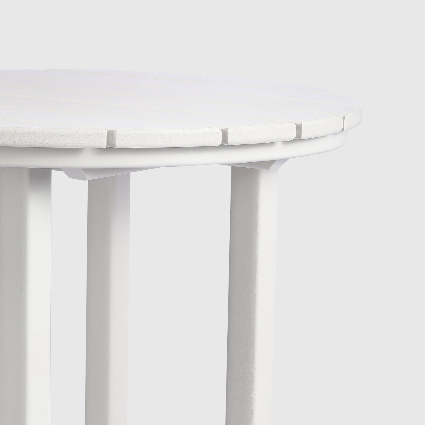 Stockholm All-Weather Outdoor Round Counter Bistro Table (37" Height) Seahawk Designs Patio Bar Tables