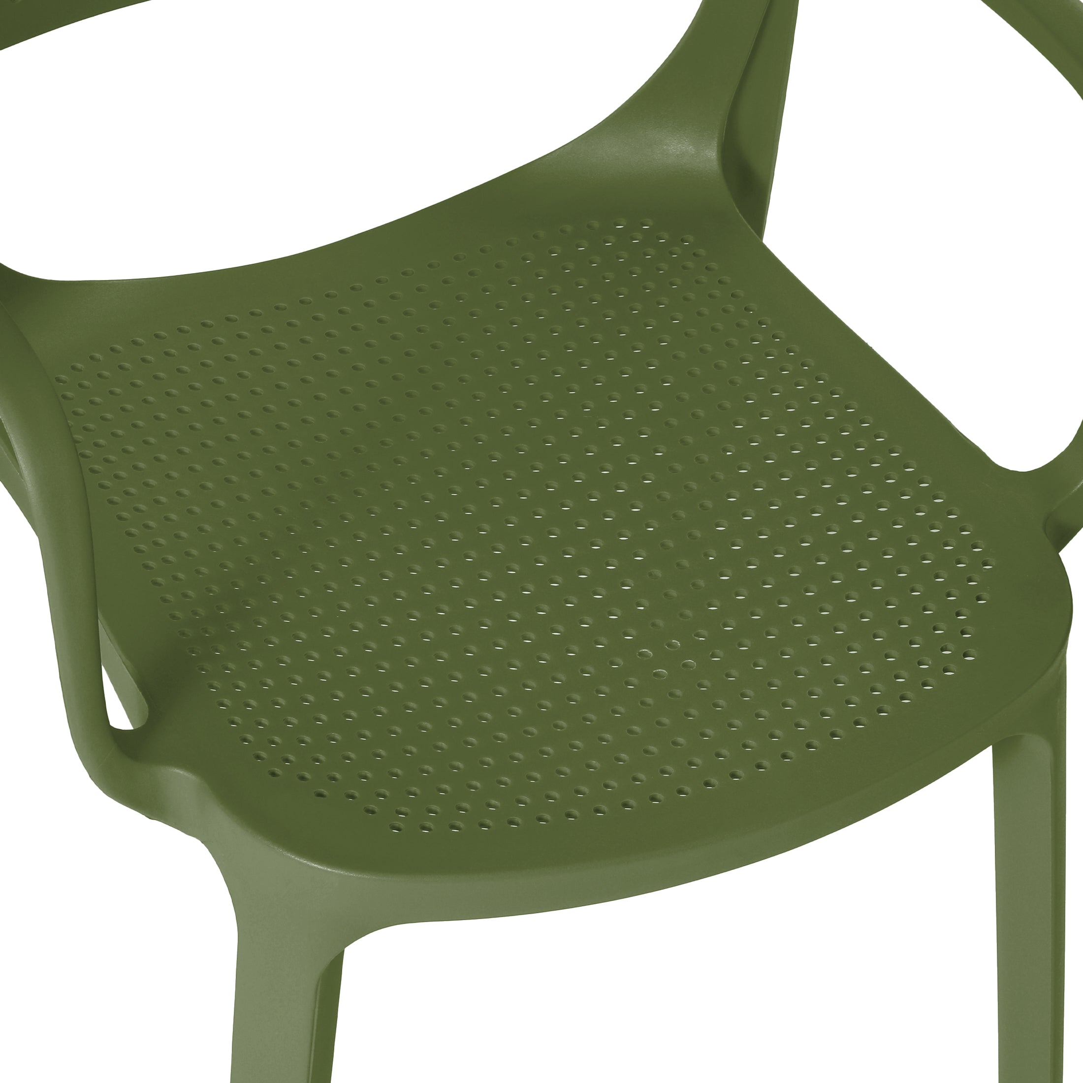 Polyform Stacking Dining Arm Chair (Set of 2) Seahawk Designs Patio Dining Chairs