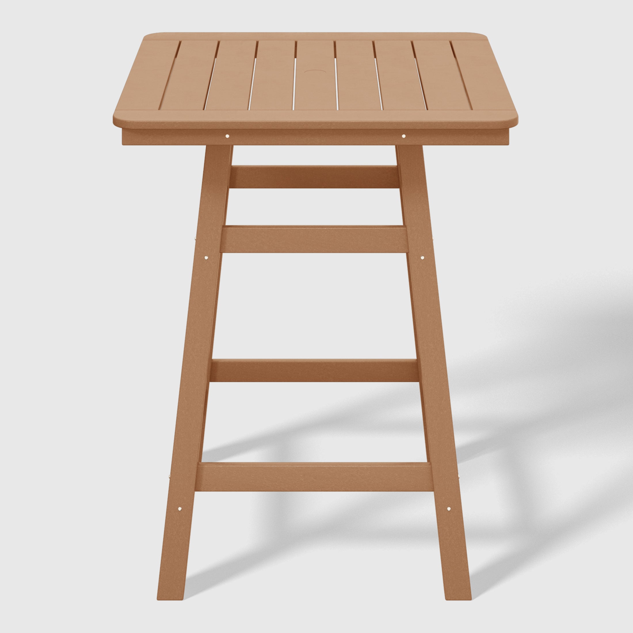 Stockholm All-Weather Outdoor Square Counter Table (31" Top) Seahawk Designs Patio Bar Tables