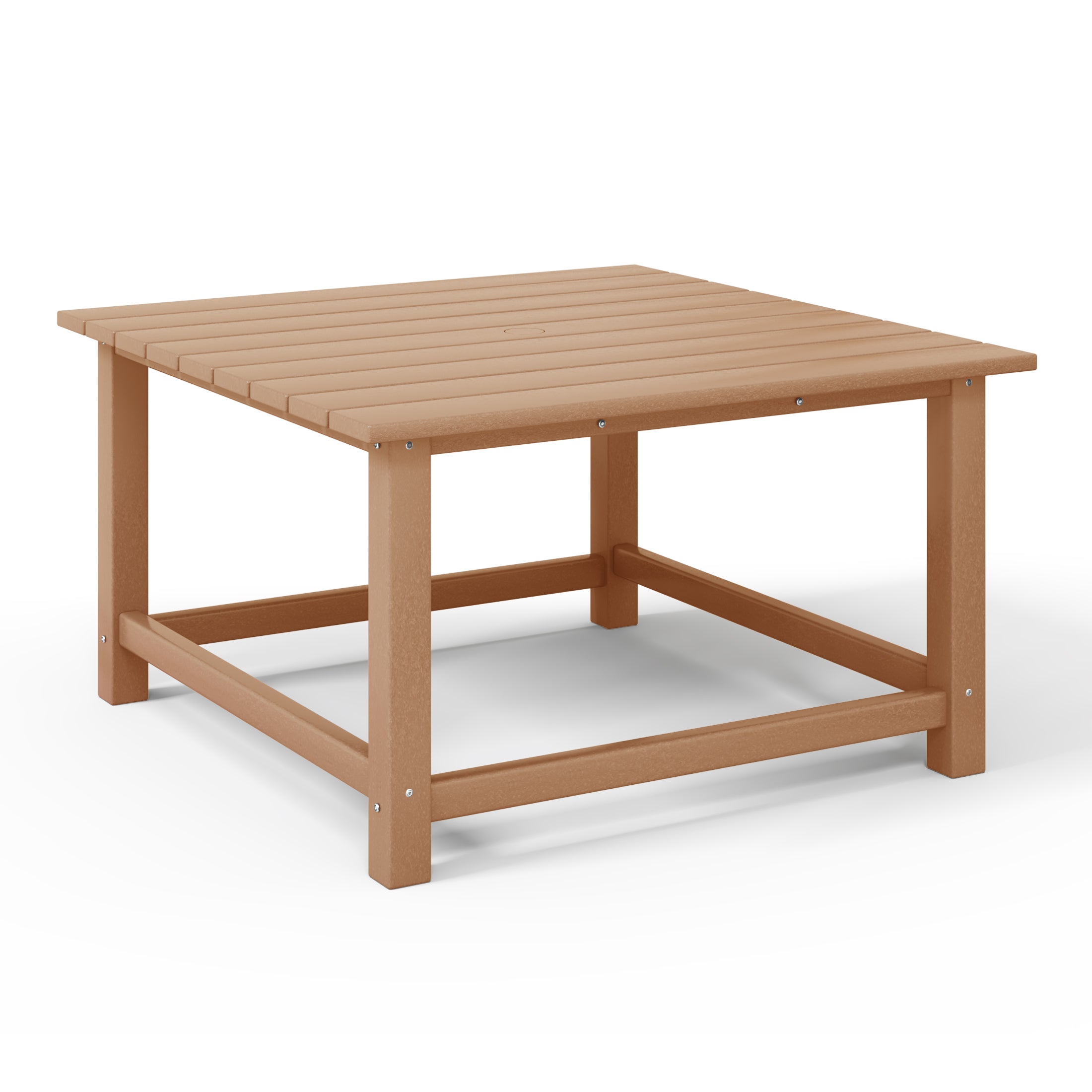 Tuscany All-Weather Outdoor Square Coffee Table (31" Top) Teak Seahawk Designs Patio Coffee Tables