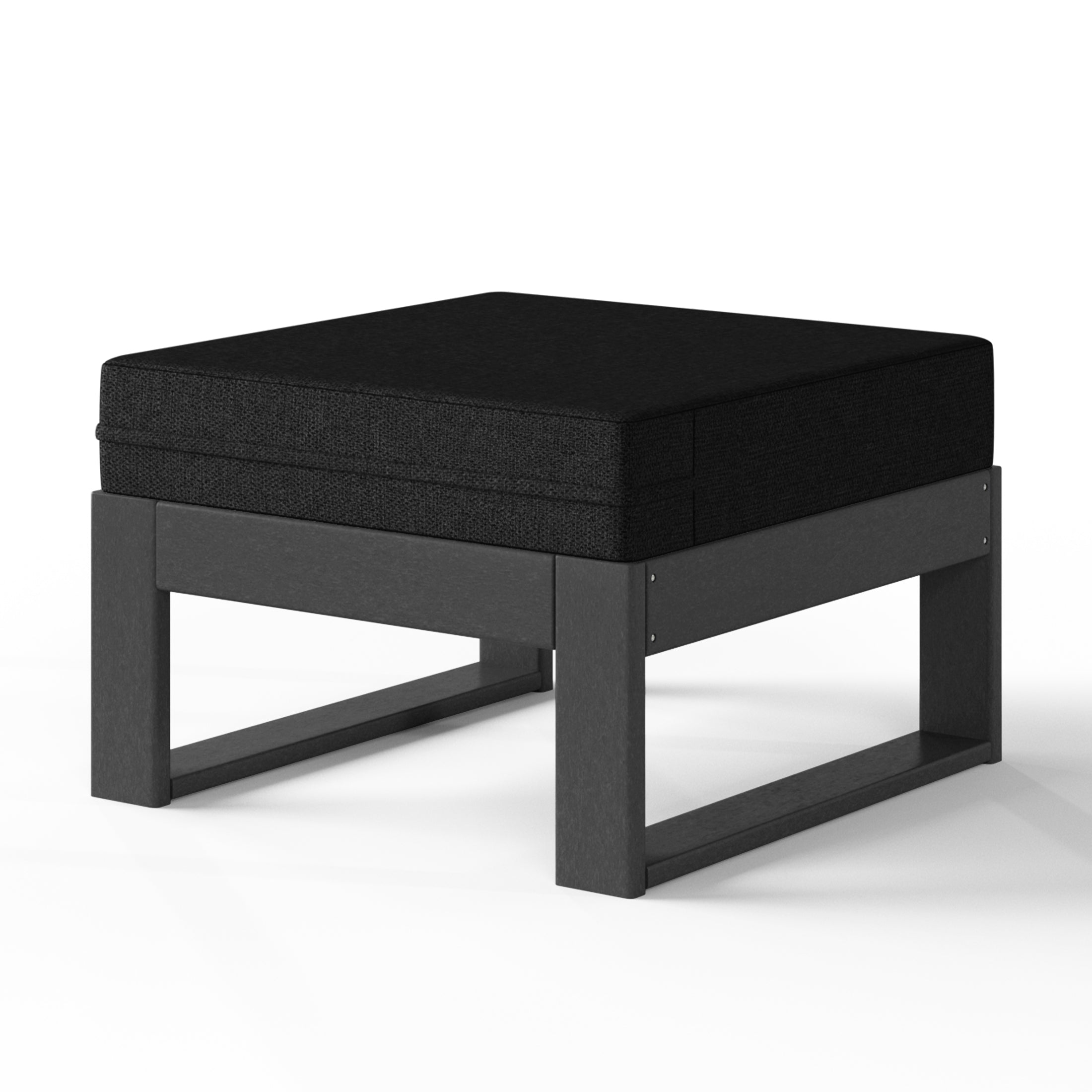 Signature All-Weather Outdoor Modular Patio Deep Seating Ottoman Seahawk Designs Patio Ottomans