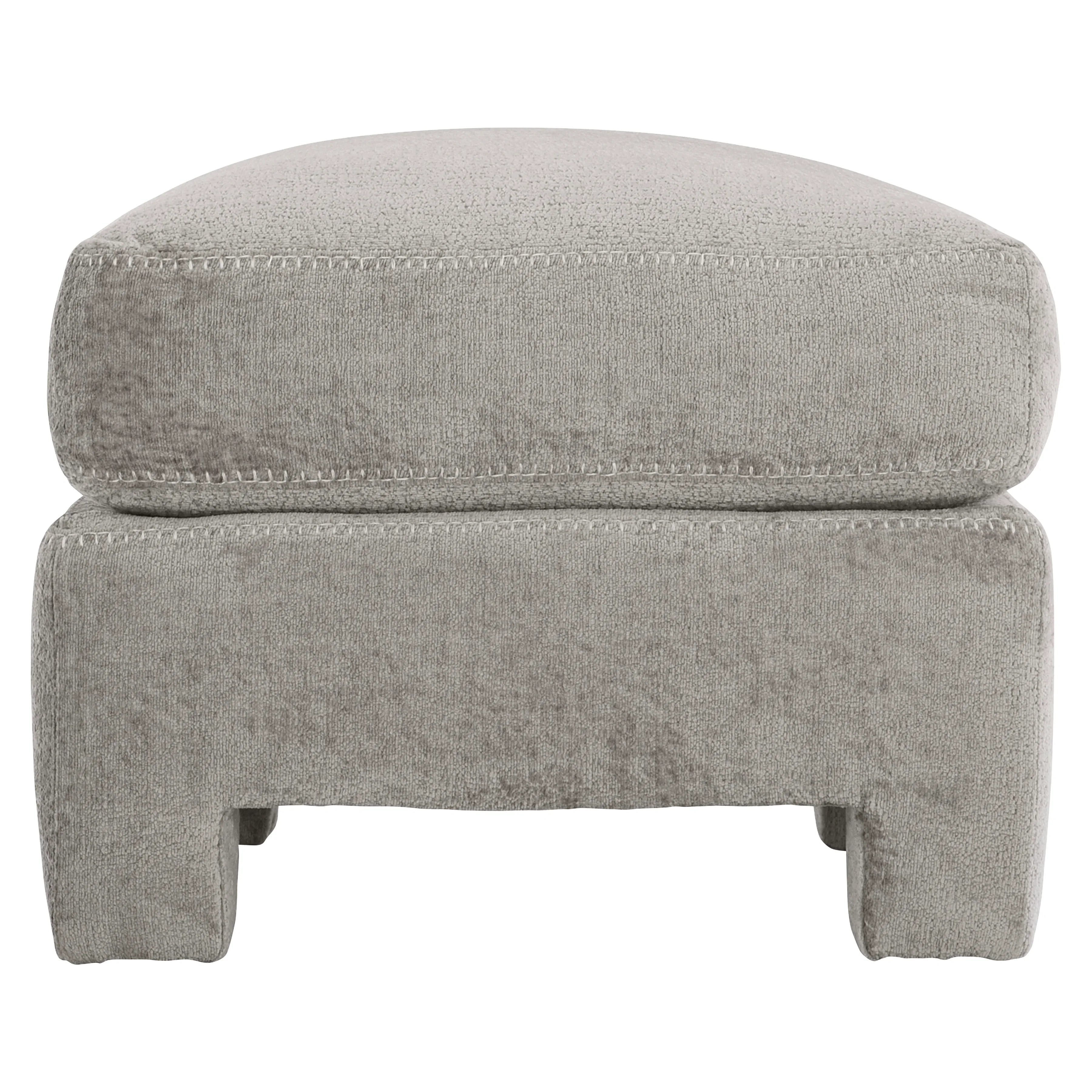 Mily Fabric Bumper Ottoman Bernhardt Living