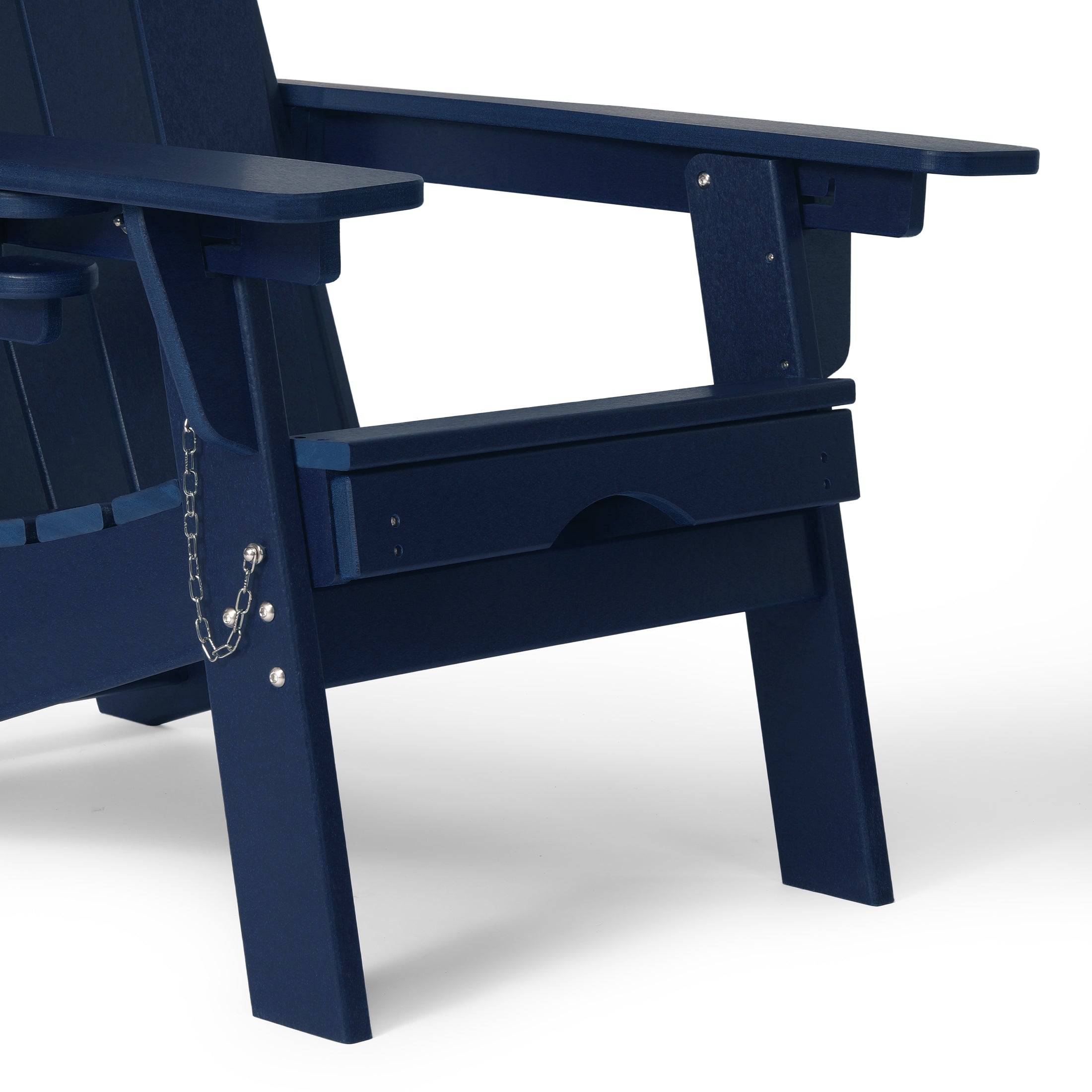 Chatham Folding Adjustable Adirondack Chair with Cup Holder and Hideaway Ottoman Seahawk Designs Adirondack Chairs
