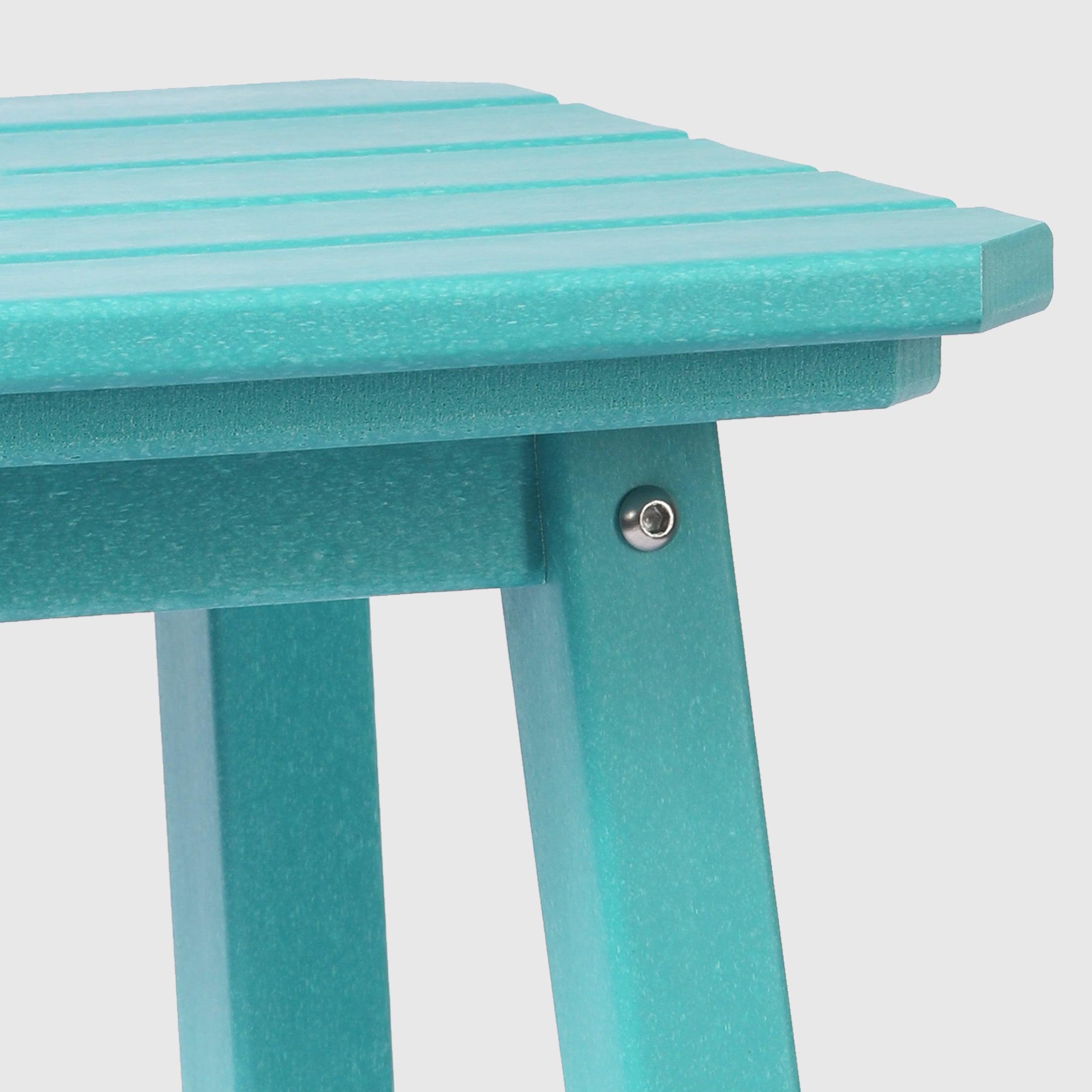 Stockholm All-Weather Outdoor Square Bar Stool (29" Height) Seahawk Designs Patio Bar & Counter Stools