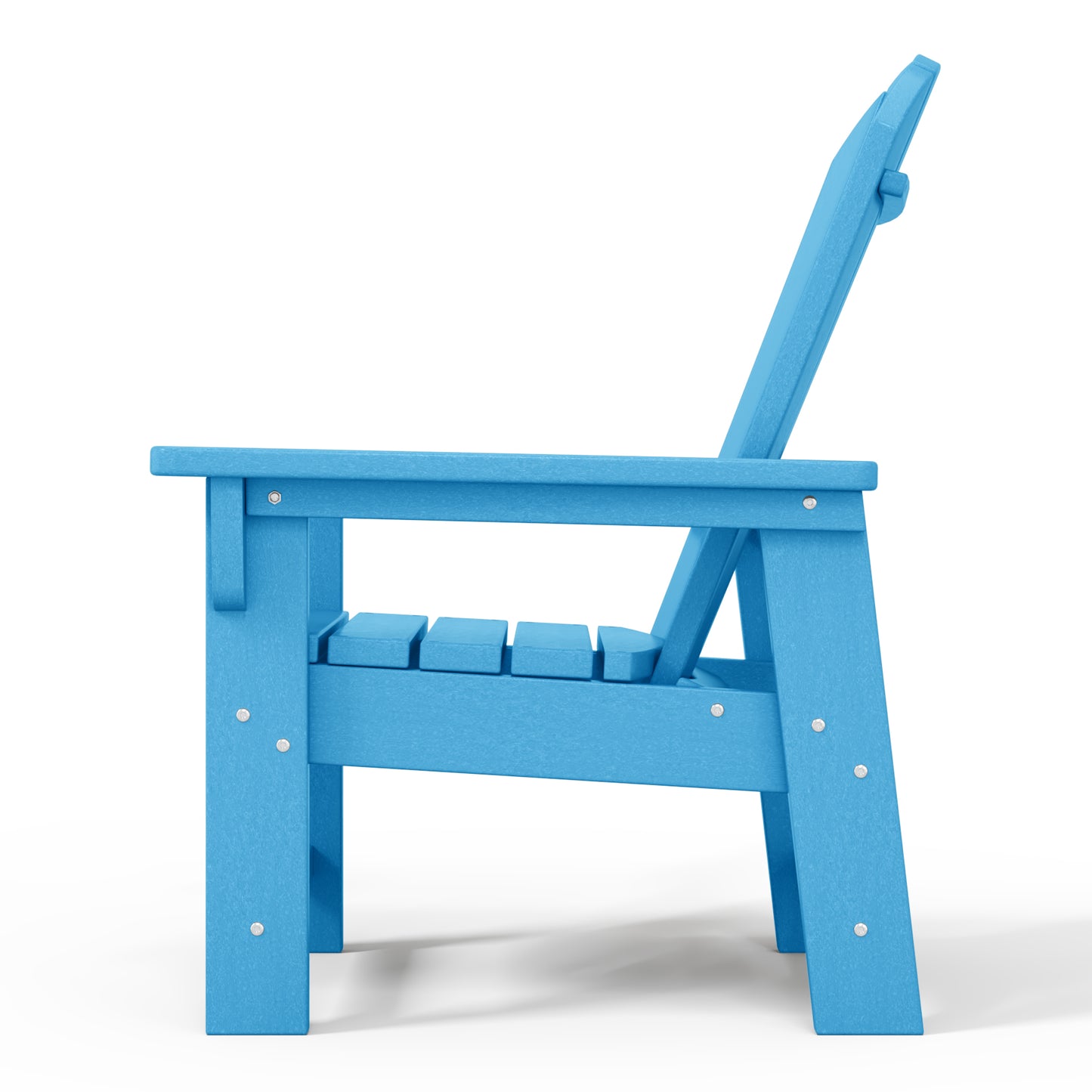 Tiny Terraces Kids' All-Weather Outdoor Poly Adirondack Chair Seahawk Designs Kids Adirondack Chairs