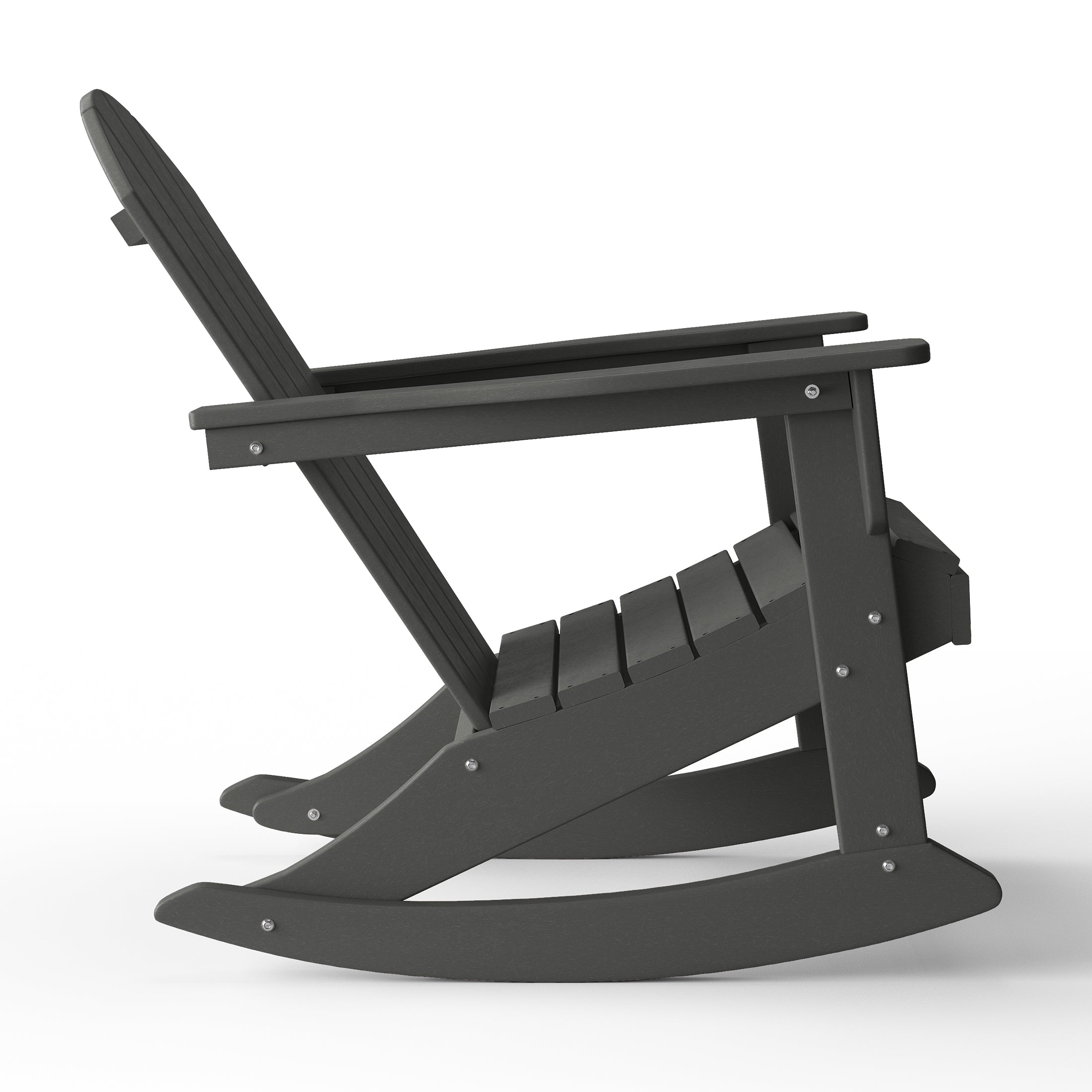 Chatham All-Weather Outdoor Classic Adirondack Rocking Chair Seahawk Designs Patio Rocking Chairs