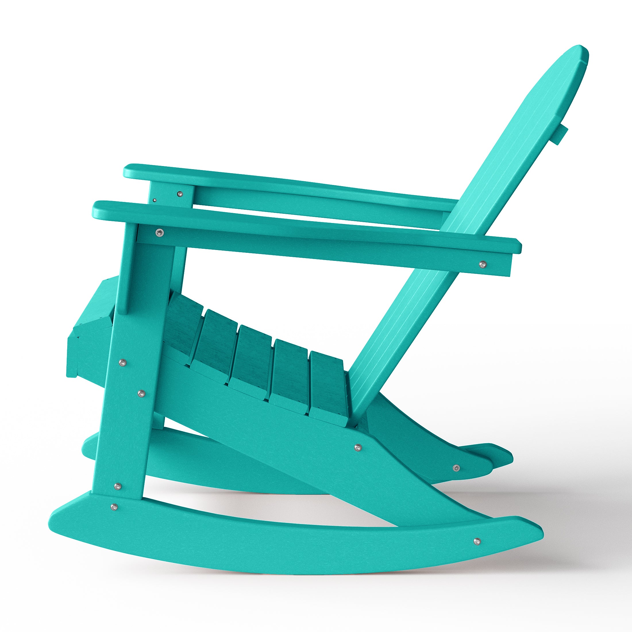 Chatham All-Weather Outdoor Classic Adirondack Rocking Chair Seahawk Designs Patio Rocking Chairs