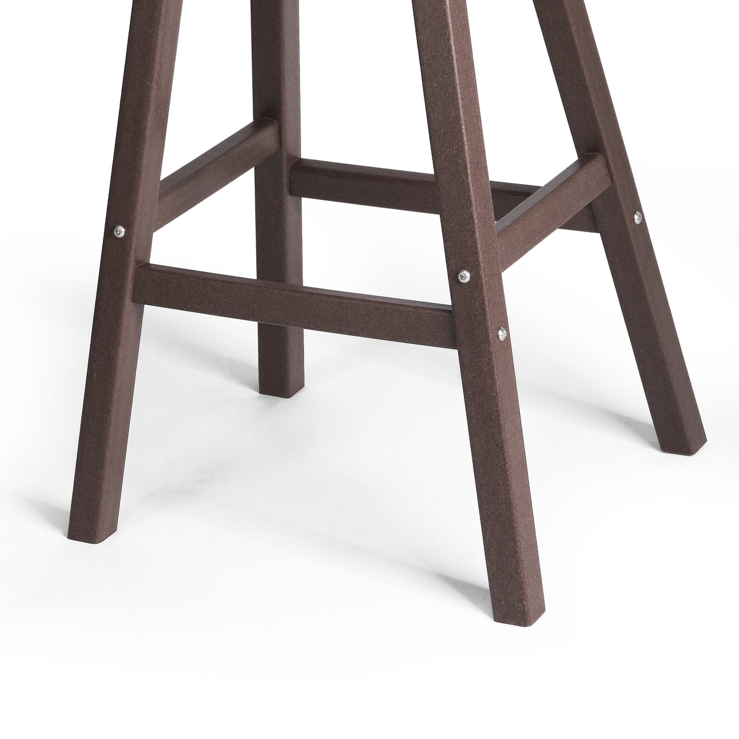 Stockholm All-Weather Outdoor Saddle Bar Stool (29" Height) Seahawk Designs Patio Bar & Counter Stools
