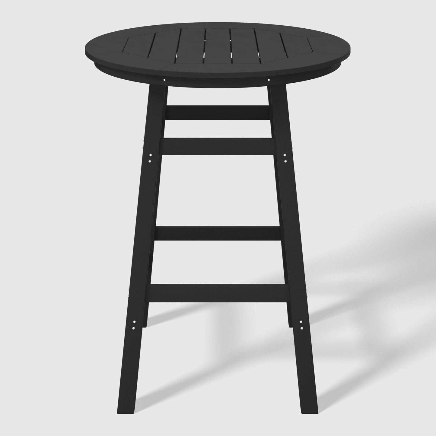 Stockholm All-Weather Outdoor 35" Round Bar Table (42" Height) Seahawk Designs Patio Bar Tables