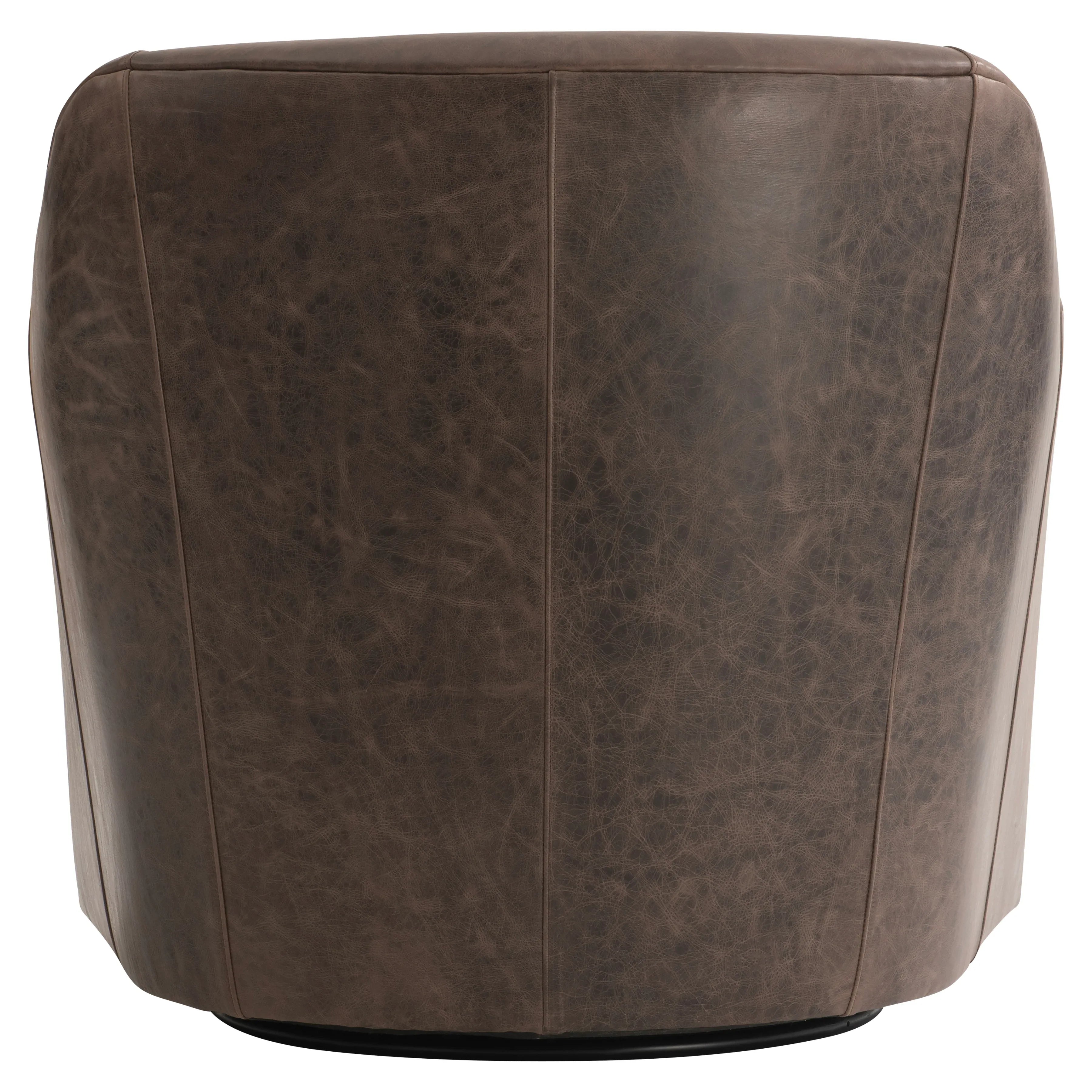 Brixton Leather Swivel Chair Bernhardt Living