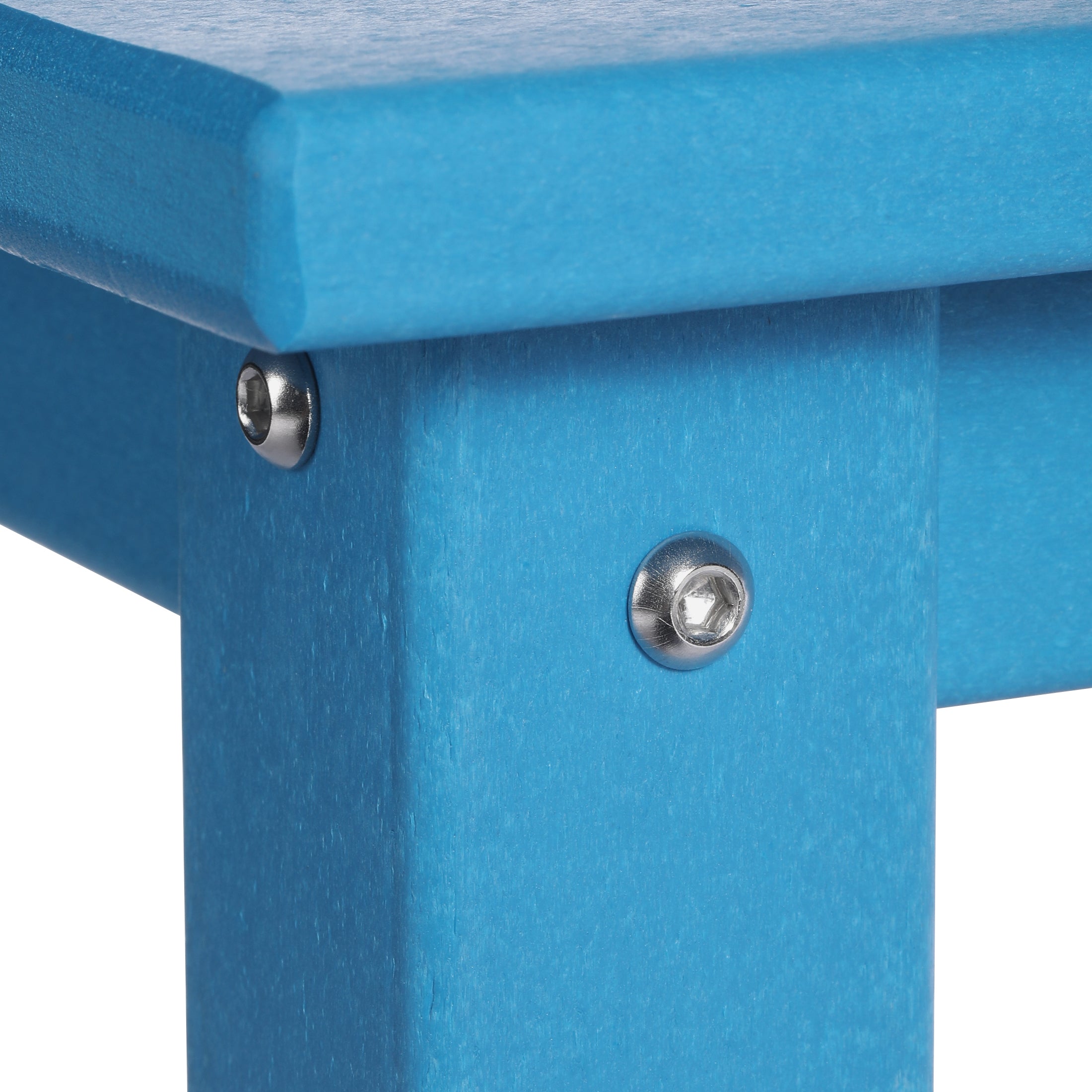 Tiny Terraces Kids' All-Weather Outdoor Square Dining Table (31" Top) Seahawk Designs Kids Patio Dining Tables