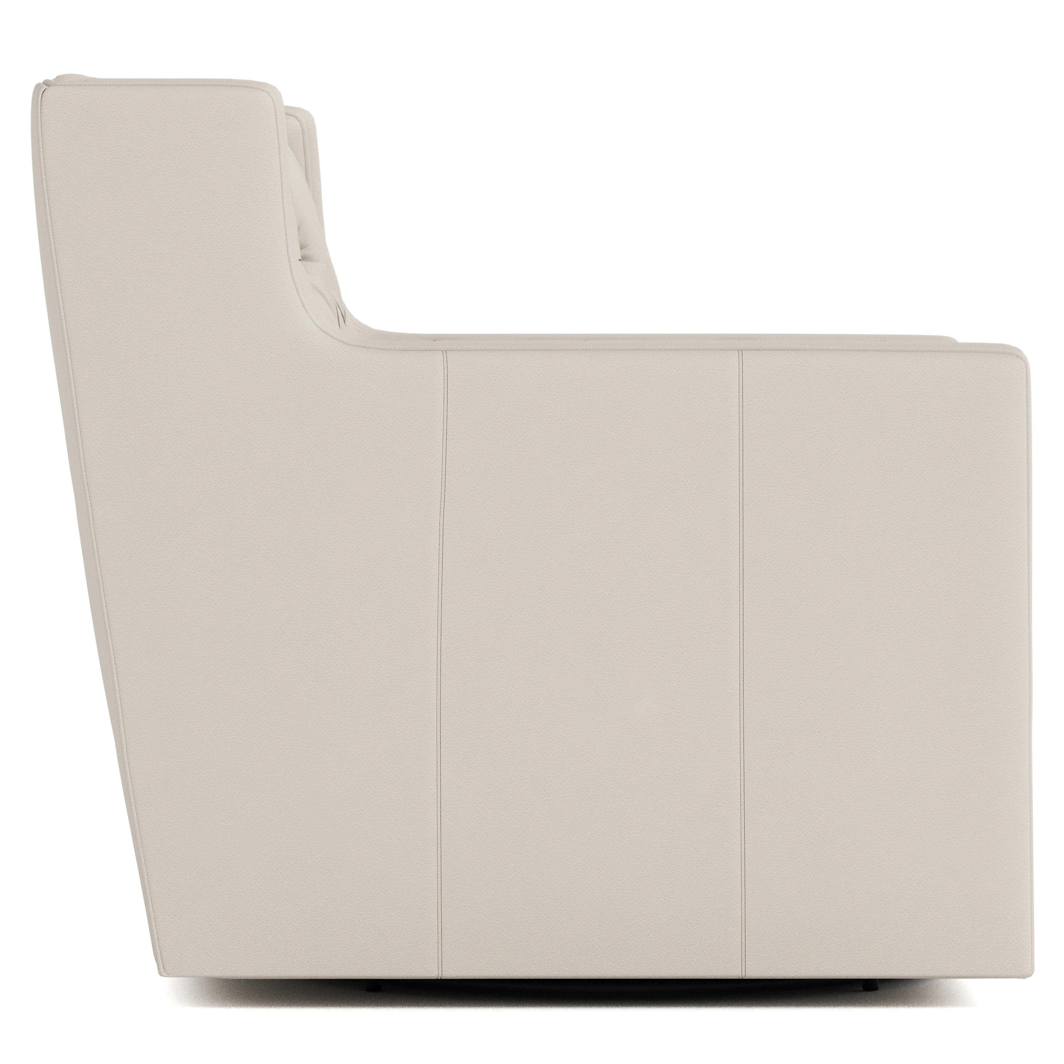 Candace Leather Swivel Chair Bernhardt Living
