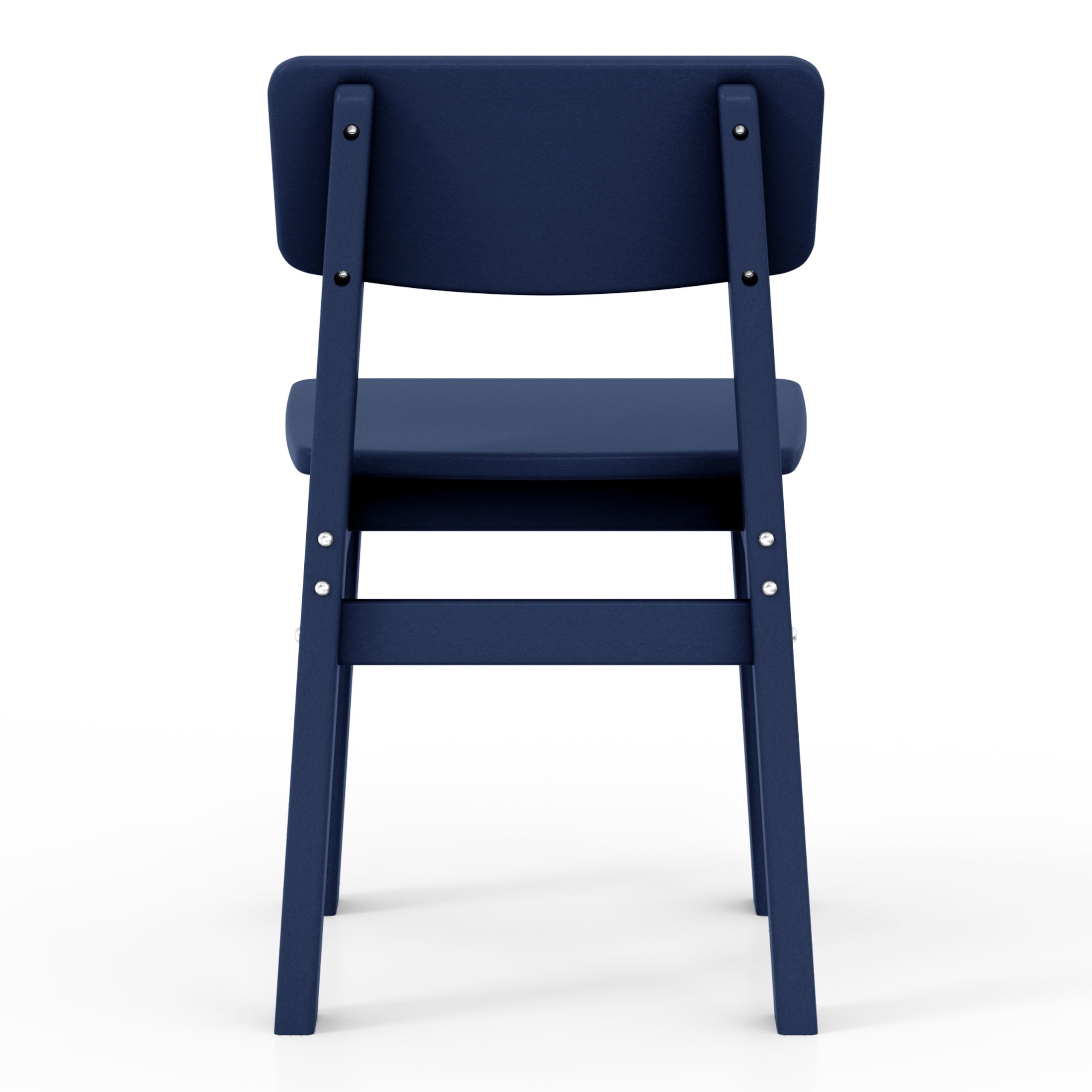 Tiny Terraces Essentials Kids' All-Weather Outdoor Dining Chair (Set of 2) Seahawk Designs Kids Patio Dining Chairs