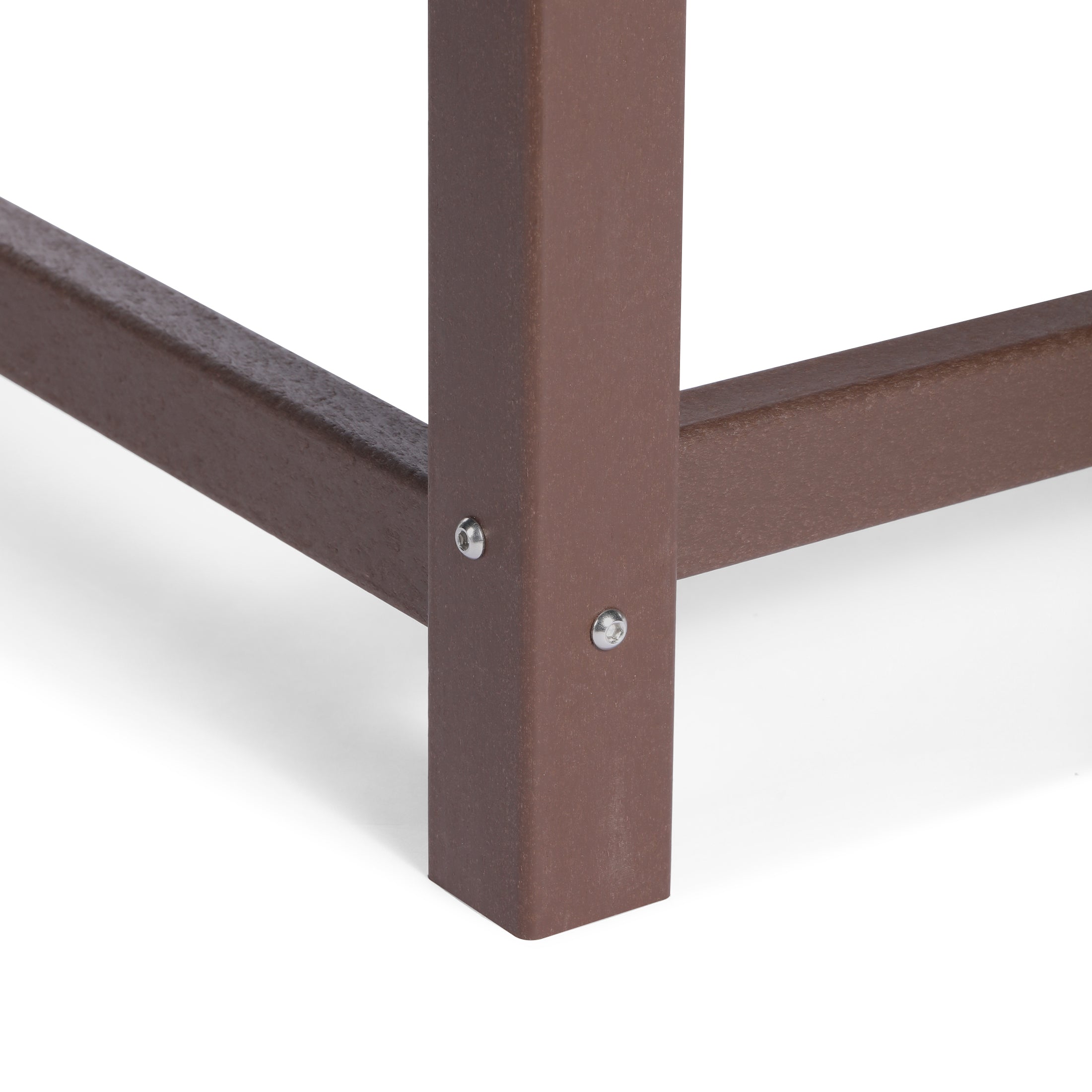 Tiny Terraces Kids' All-Weather Outdoor Square Dining Table (31" Top) Seahawk Designs Kids Patio Dining Tables