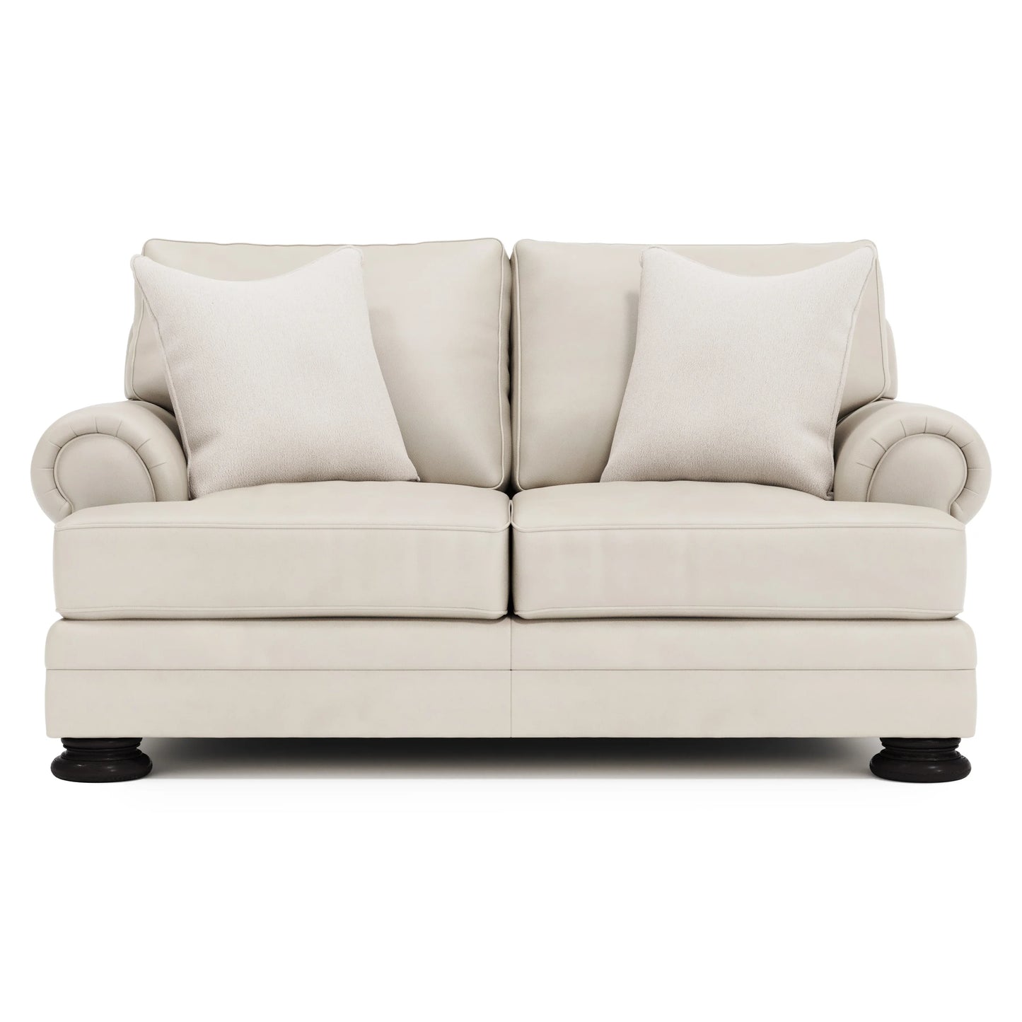 Foster Leather Loveseat Bernhardt Living