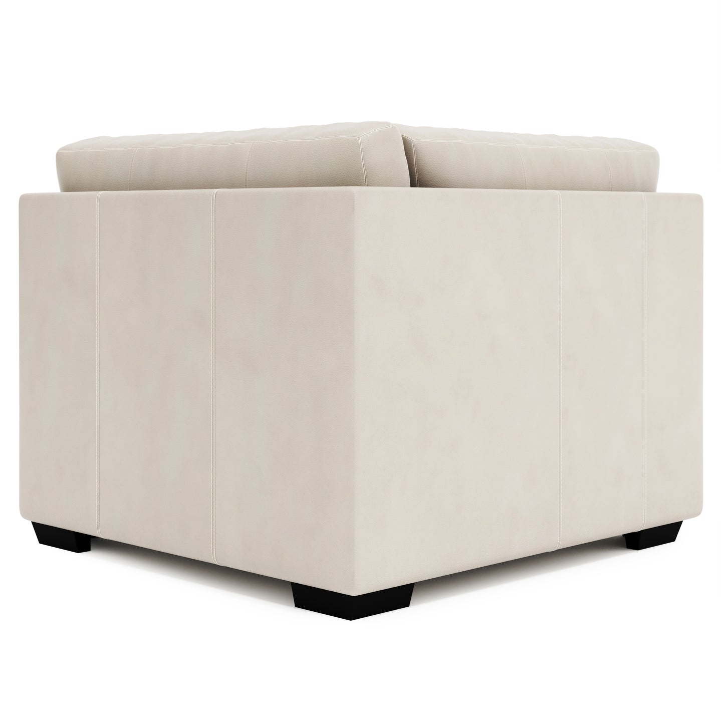 Dawkins Leather Corner Chair