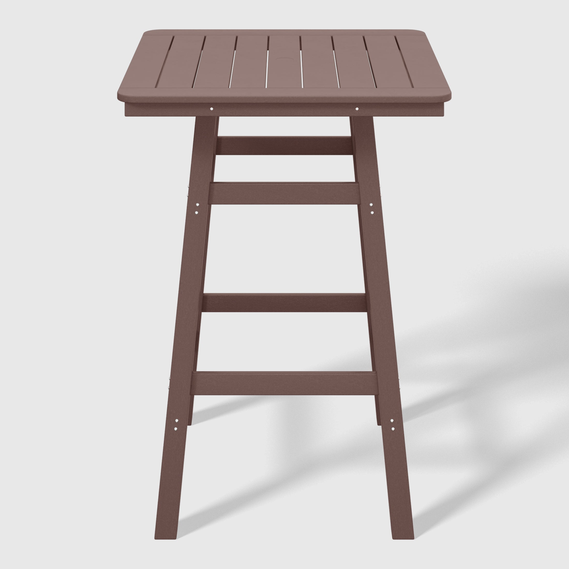 Stockholm All-Weather Outdoor 30" Square Bar Table (42" Height) Seahawk Designs Patio Bar Tables
