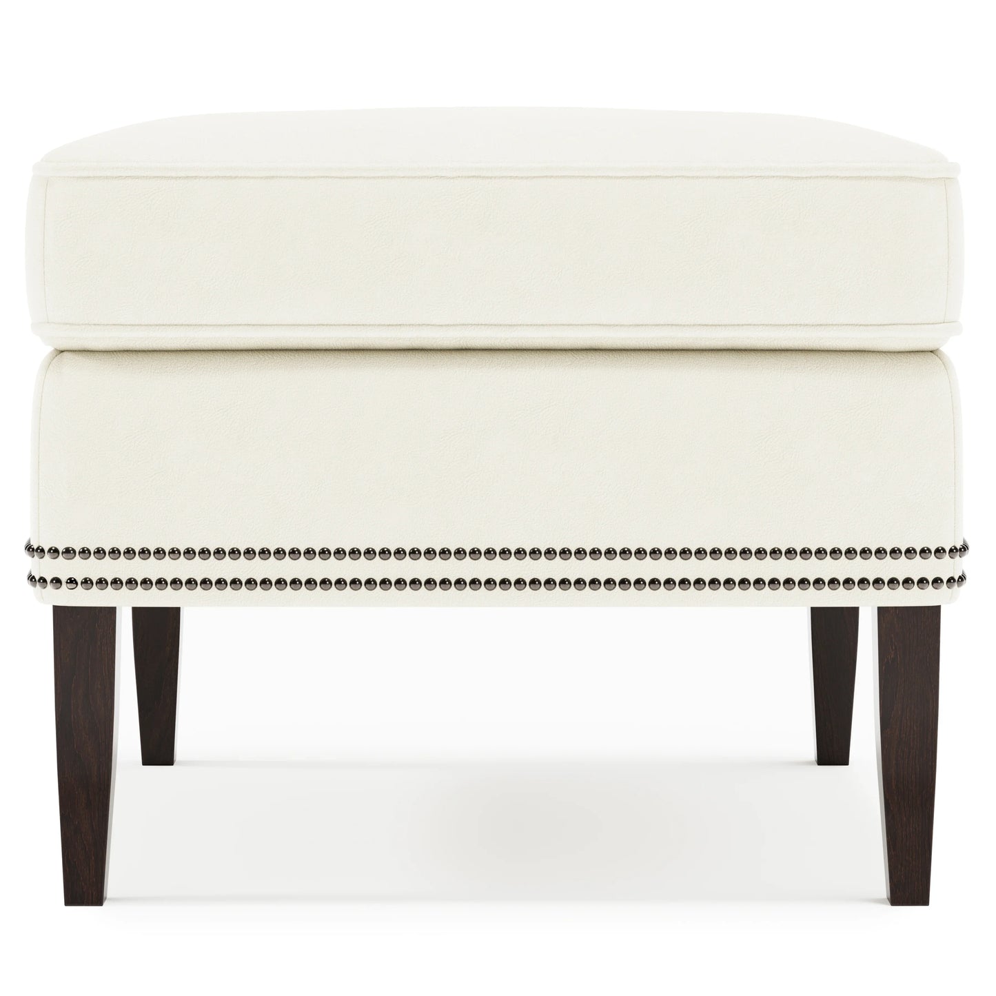 Kingston Leather Ottoman Bernhardt Interiors