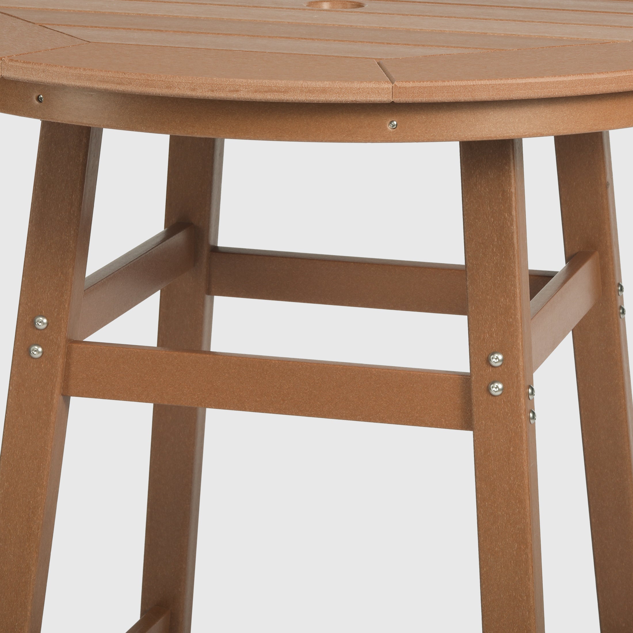 Stockholm All-Weather Outdoor 35" Round Bar Table (42" Height) Seahawk Designs Patio Bar Tables