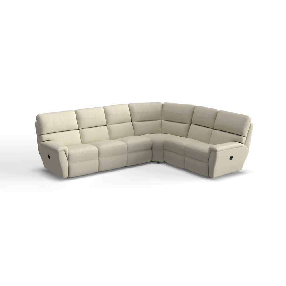 La-Z-Boy Ava Reclining Sectional — Configurable Family Comfort La-Z-Boy Sectional