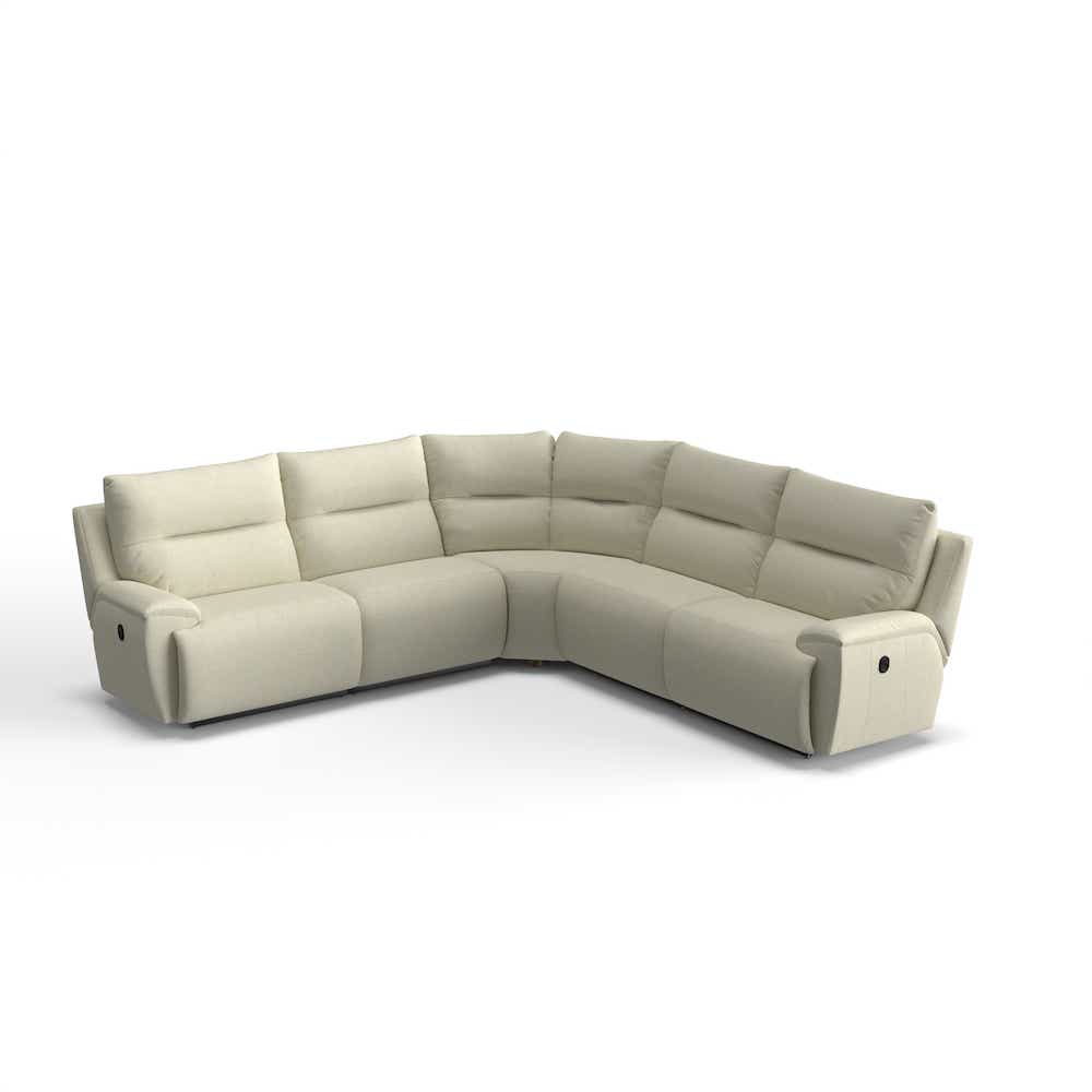 La-Z-Boy Palmer Reclining Sectional — Modular Power Recline La-Z-Boy Sectional