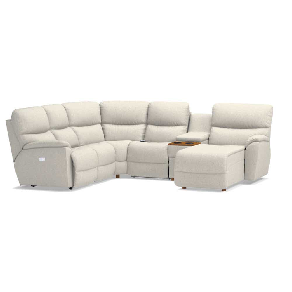 La-Z-Boy Trouper Reclining Sectional — Build-Your-Own Power Comfort La-Z-Boy Sectional
