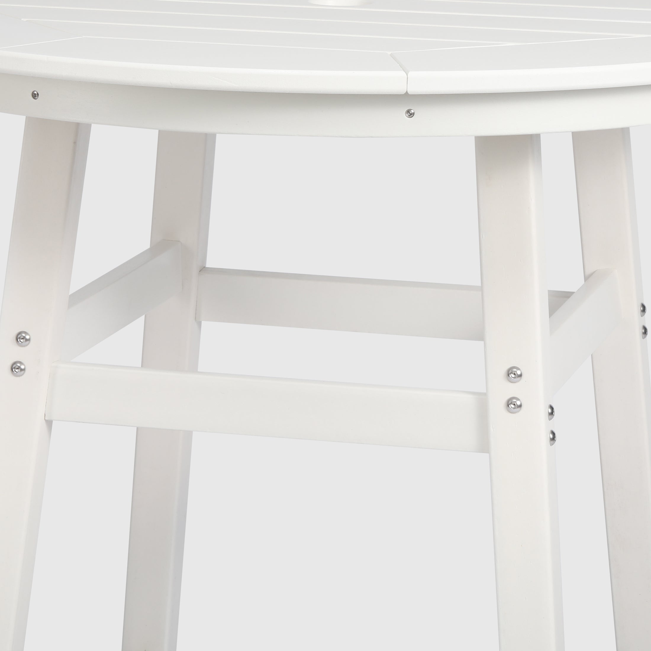Stockholm All-Weather Outdoor 35" Round Bar Table (42" Height) Seahawk Designs Patio Bar Tables