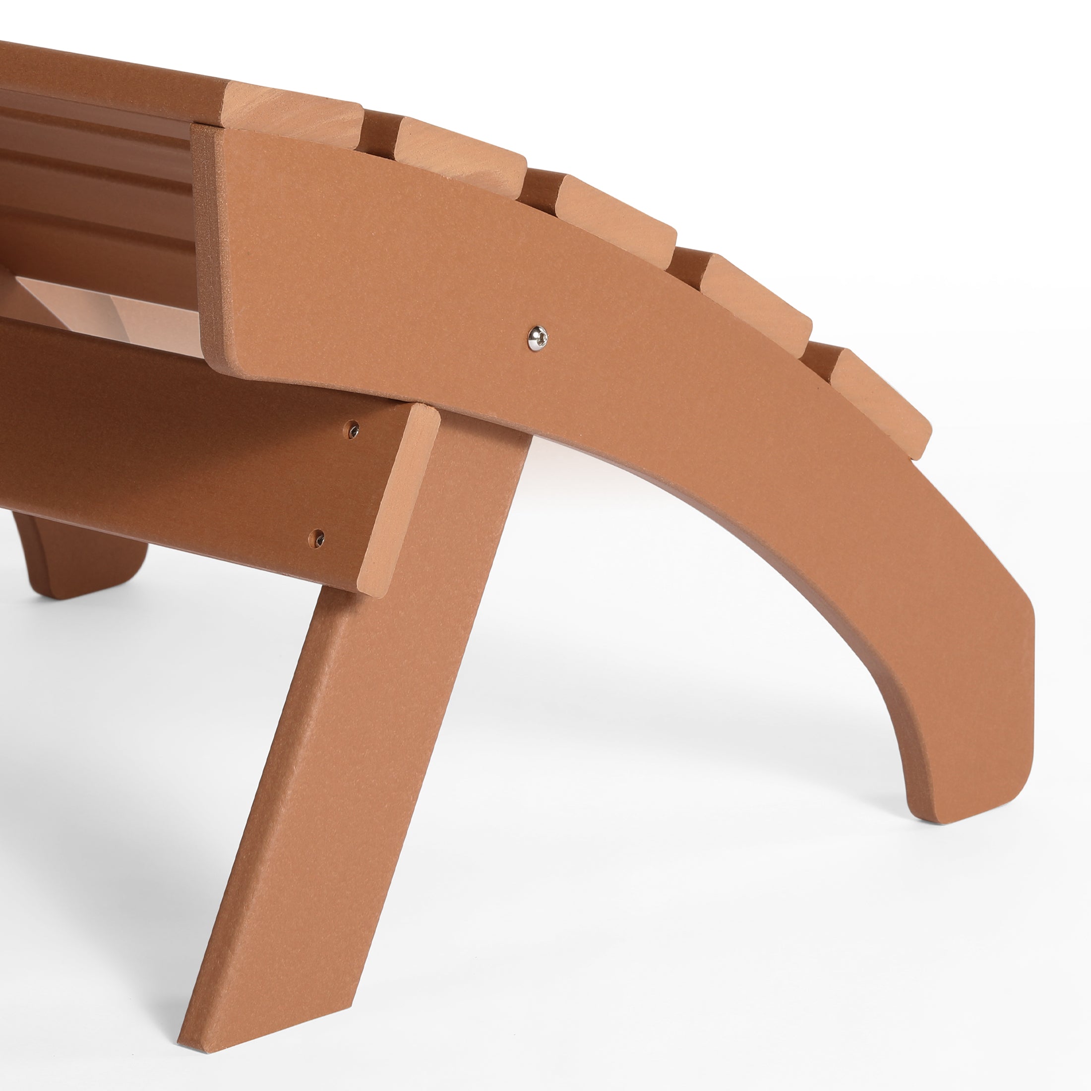 Westport All-Weather Outdoor Adirondack Folding Foot Rest/Ottoman Seahawk Designs Patio Ottomans