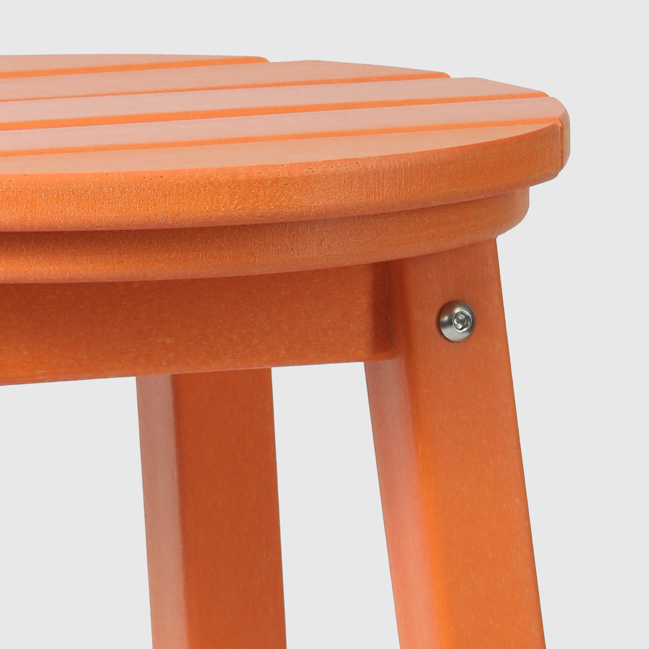 Stockholm All-Weather Outdoor Round Bar Stool (29" Height) Seahawk Designs Patio Bar & Counter Stools