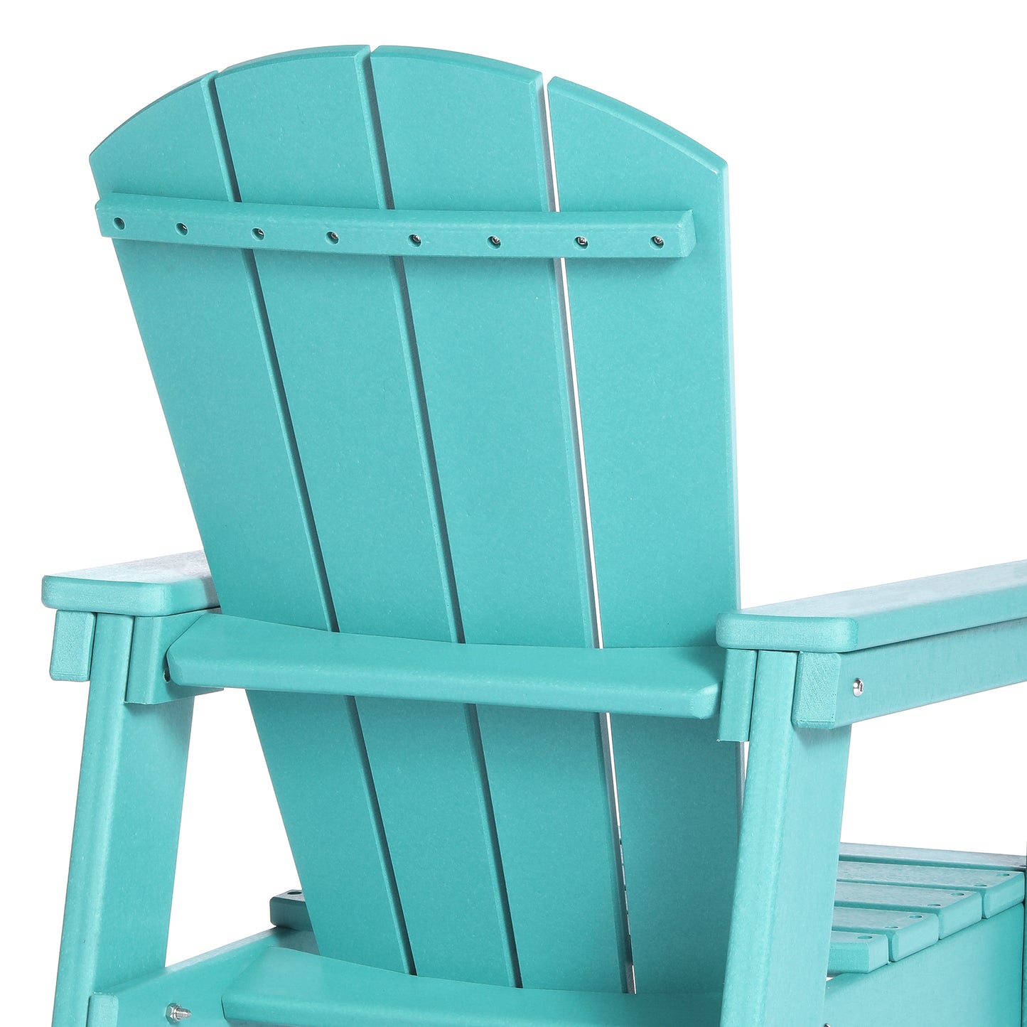 Tiny Terraces Kids' All-Weather Outdoor Poly Adirondack Chair Seahawk Designs Kids Adirondack Chairs
