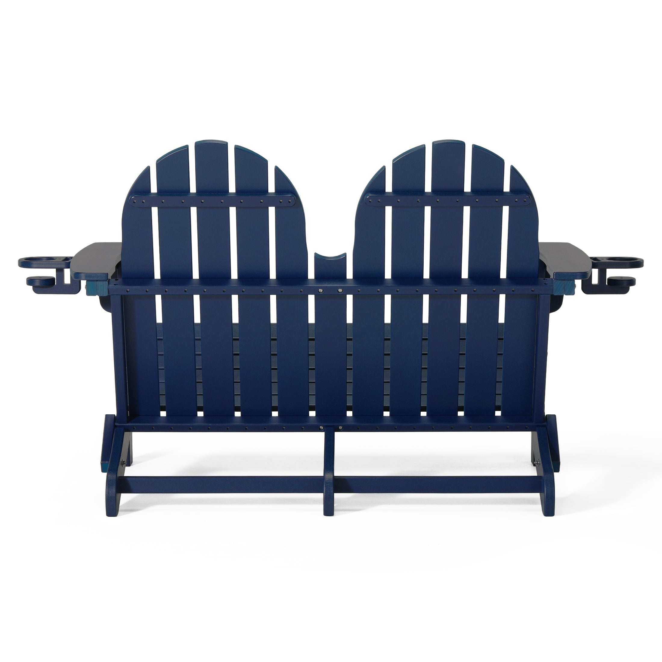 Magnolia Adirondack 49" Folding Bench Seahawk Designs Patio Benches