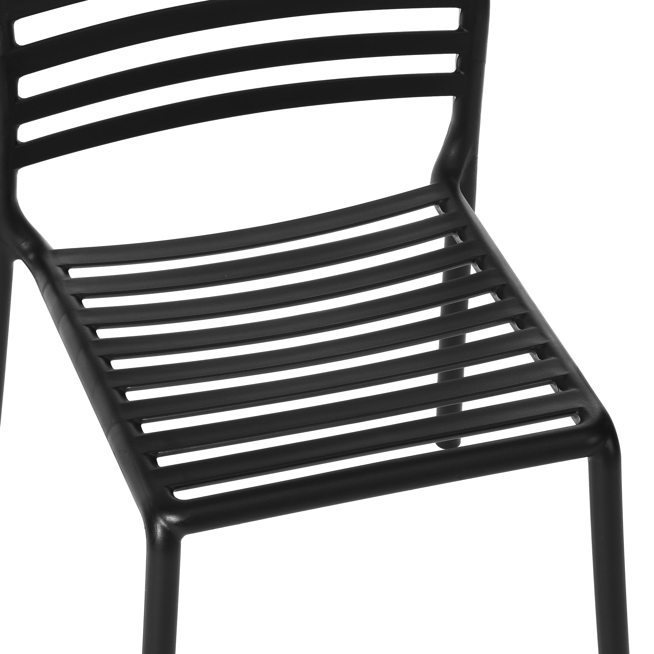Polyform Stacking Dining Side Chair (Set of 2) Seahawk Designs Patio Dining Chairs
