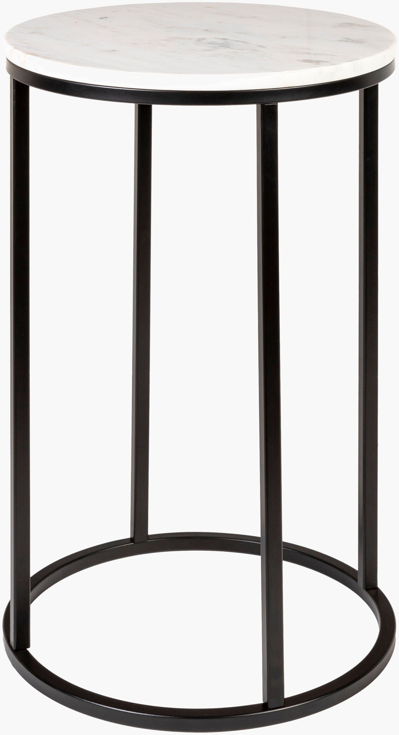 Aryaa End Table — White