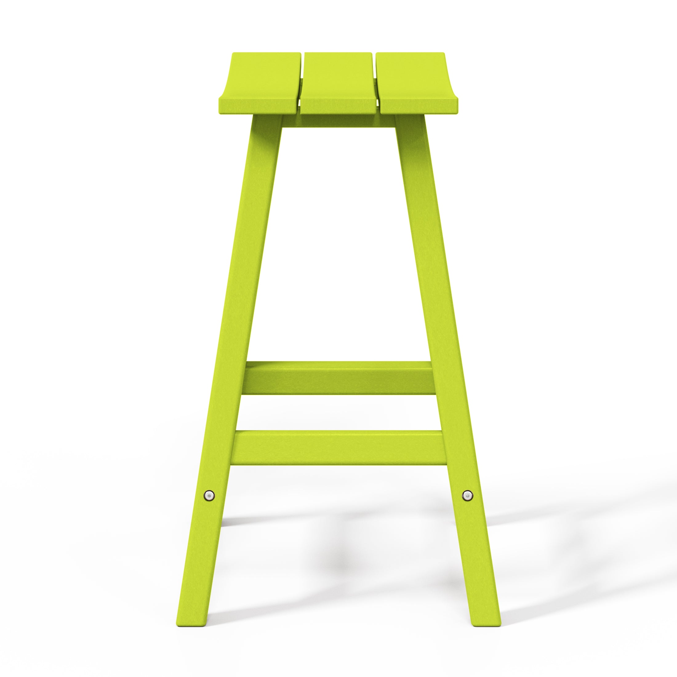 Stockholm All-Weather Outdoor Saddle Counter Stool (24" Height) Seahawk Designs Patio Bar & Counter Stools