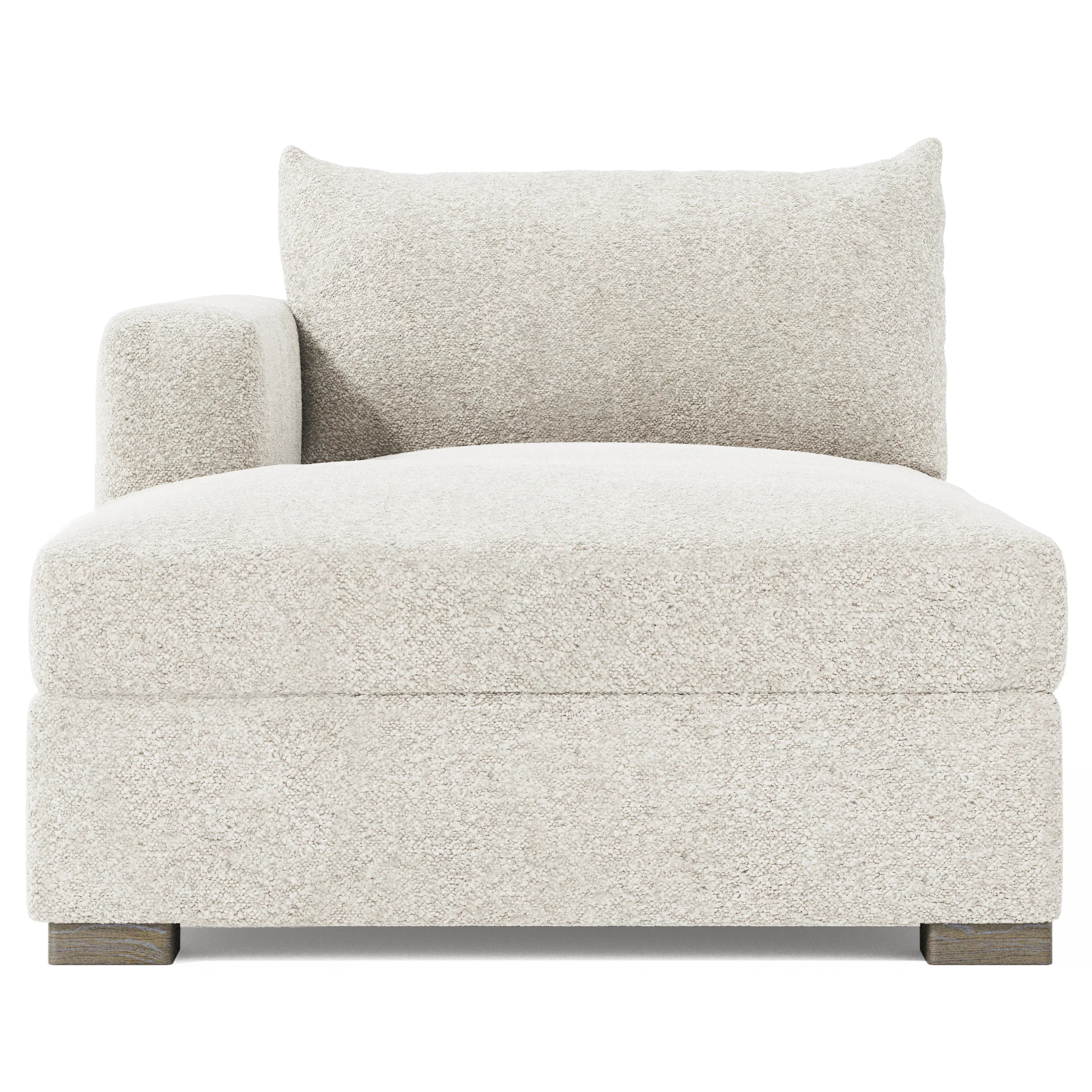 Helena Fabric Left Arm Chaise Bernhardt Interiors