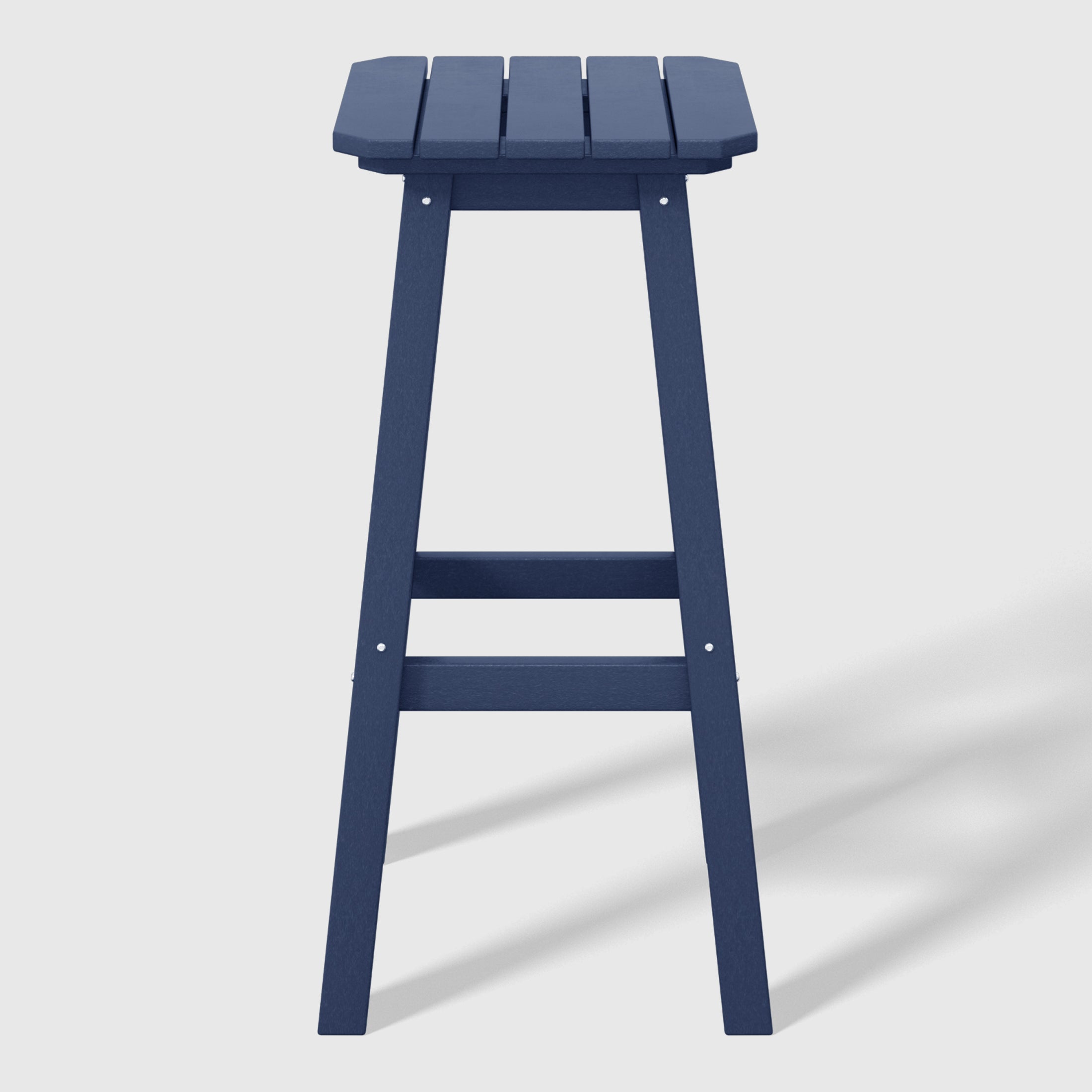 Stockholm All-Weather Outdoor Square Bar Stool (29" Height) Seahawk Designs Patio Bar & Counter Stools