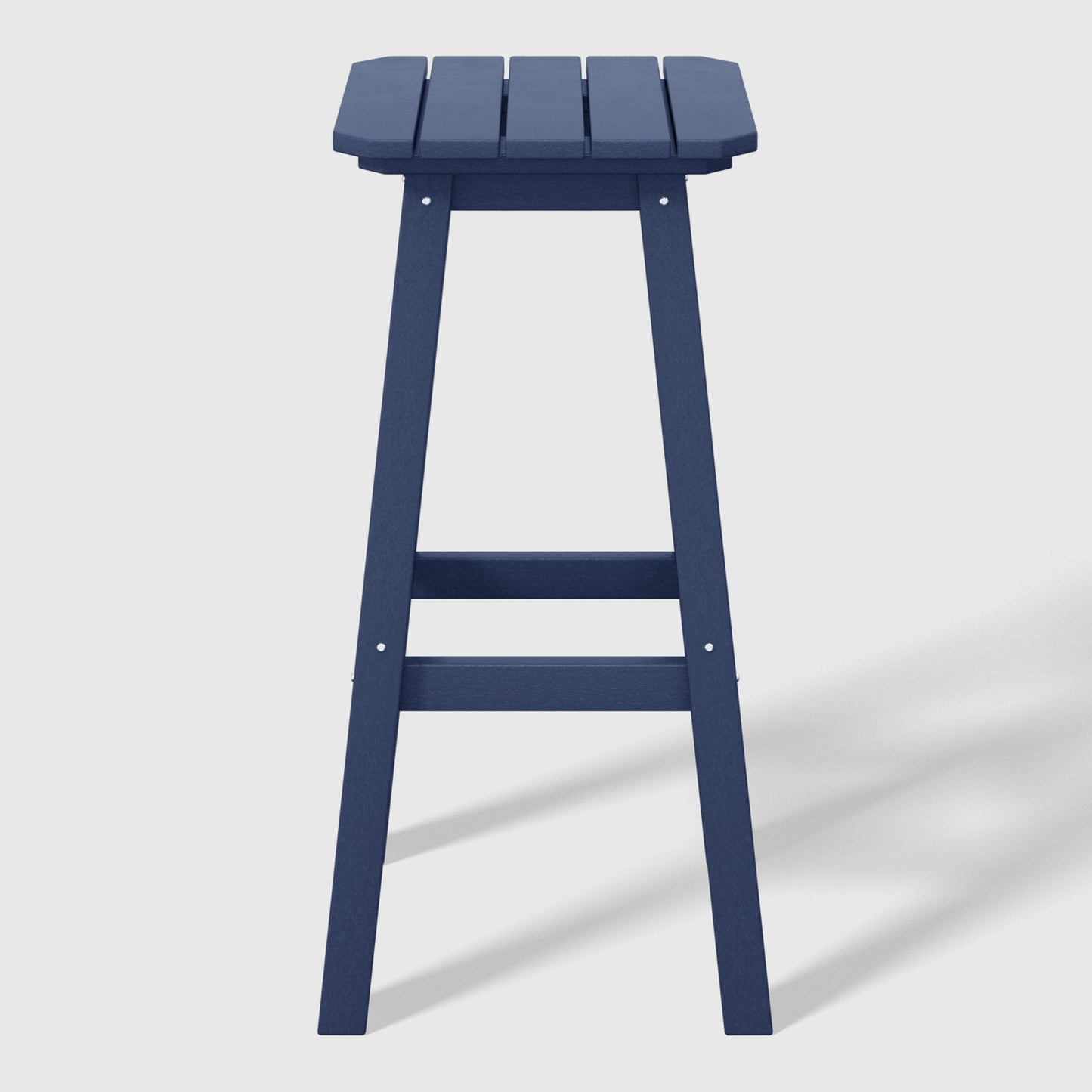 Stockholm All-Weather Outdoor Square Bar Stool (29" Height) Seahawk Designs Patio Bar & Counter Stools