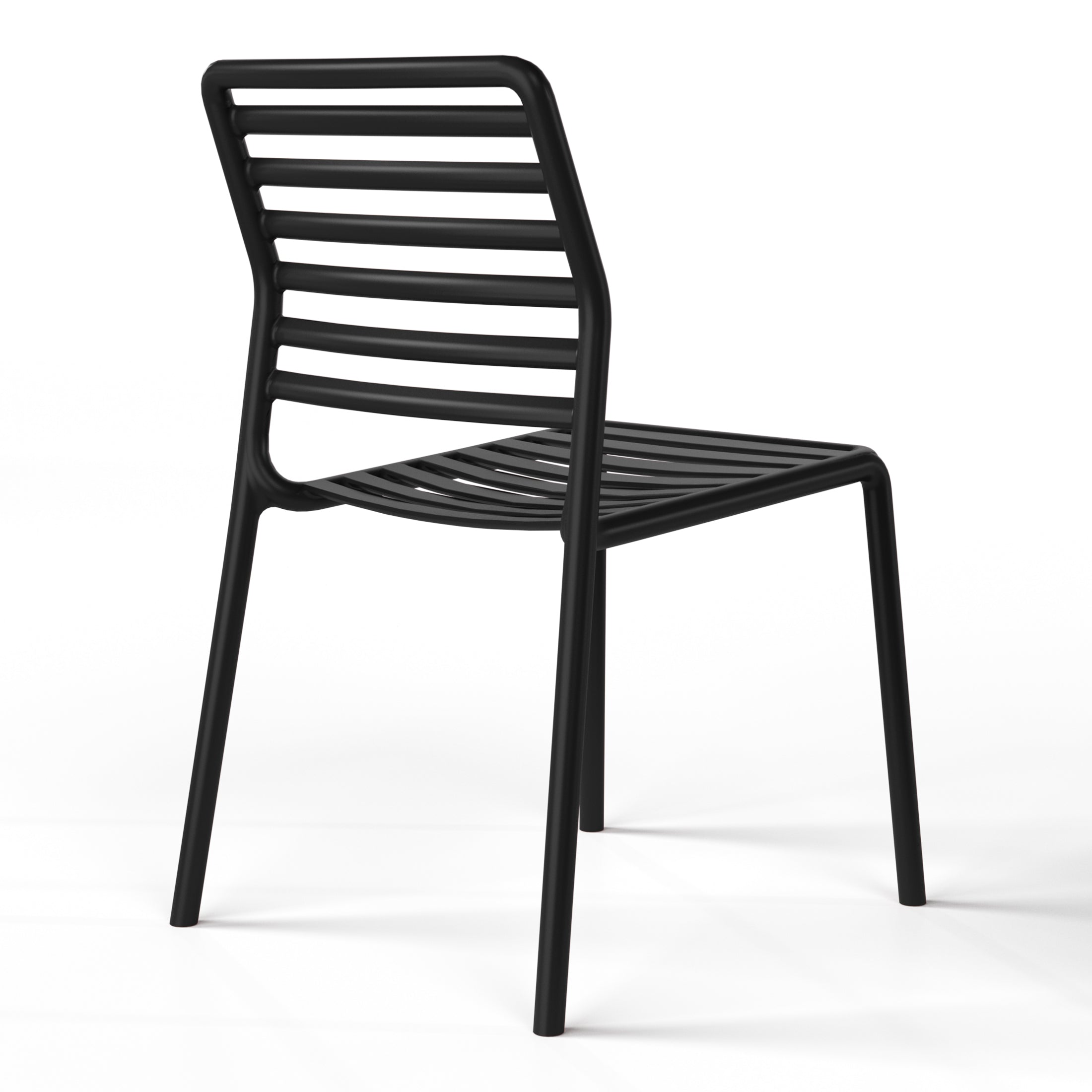 Polyform Stacking Dining Side Chair (Set of 2) Seahawk Designs Patio Dining Chairs