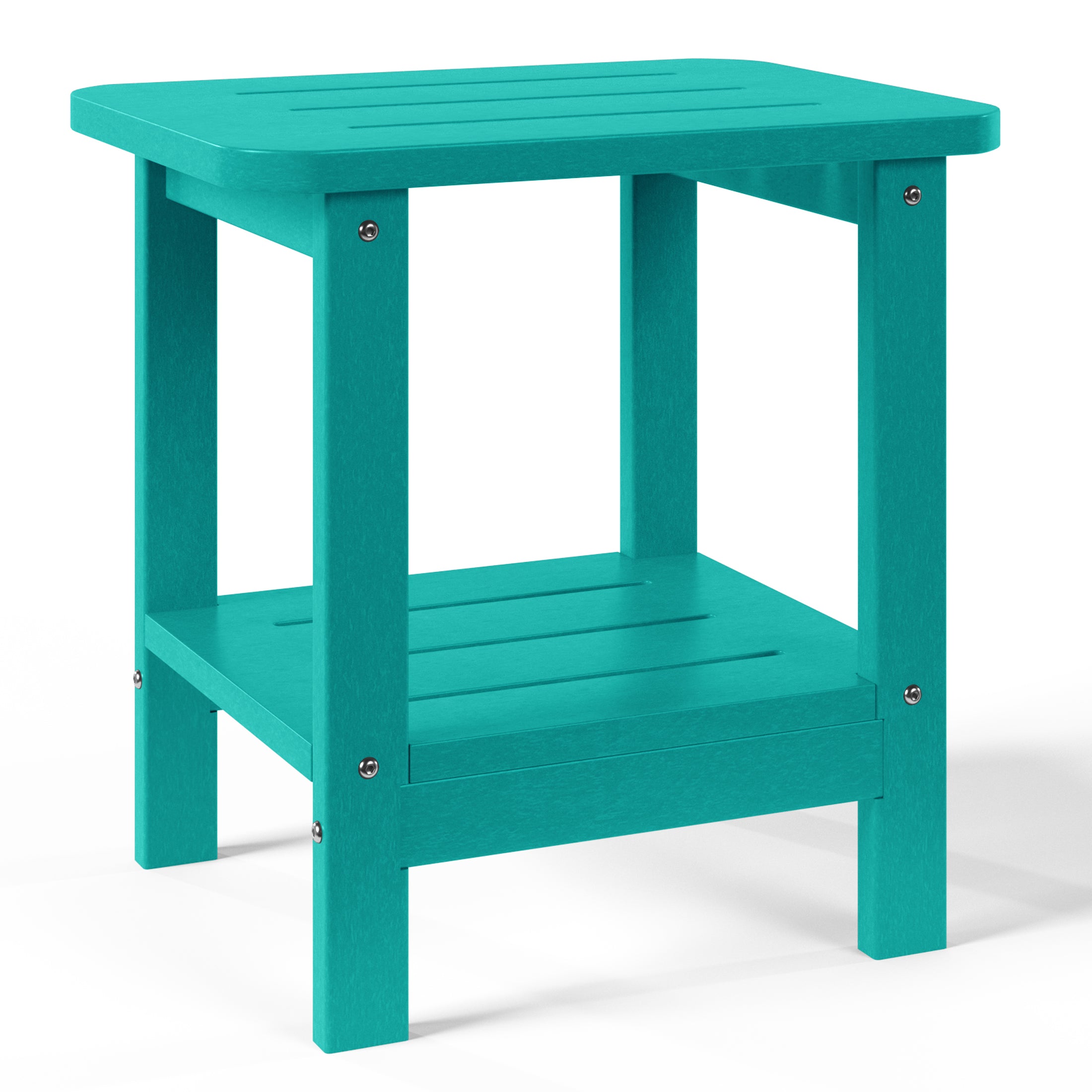 Santa Barbara Side Table Turquoise Seahawk Designs Patio Side Tables