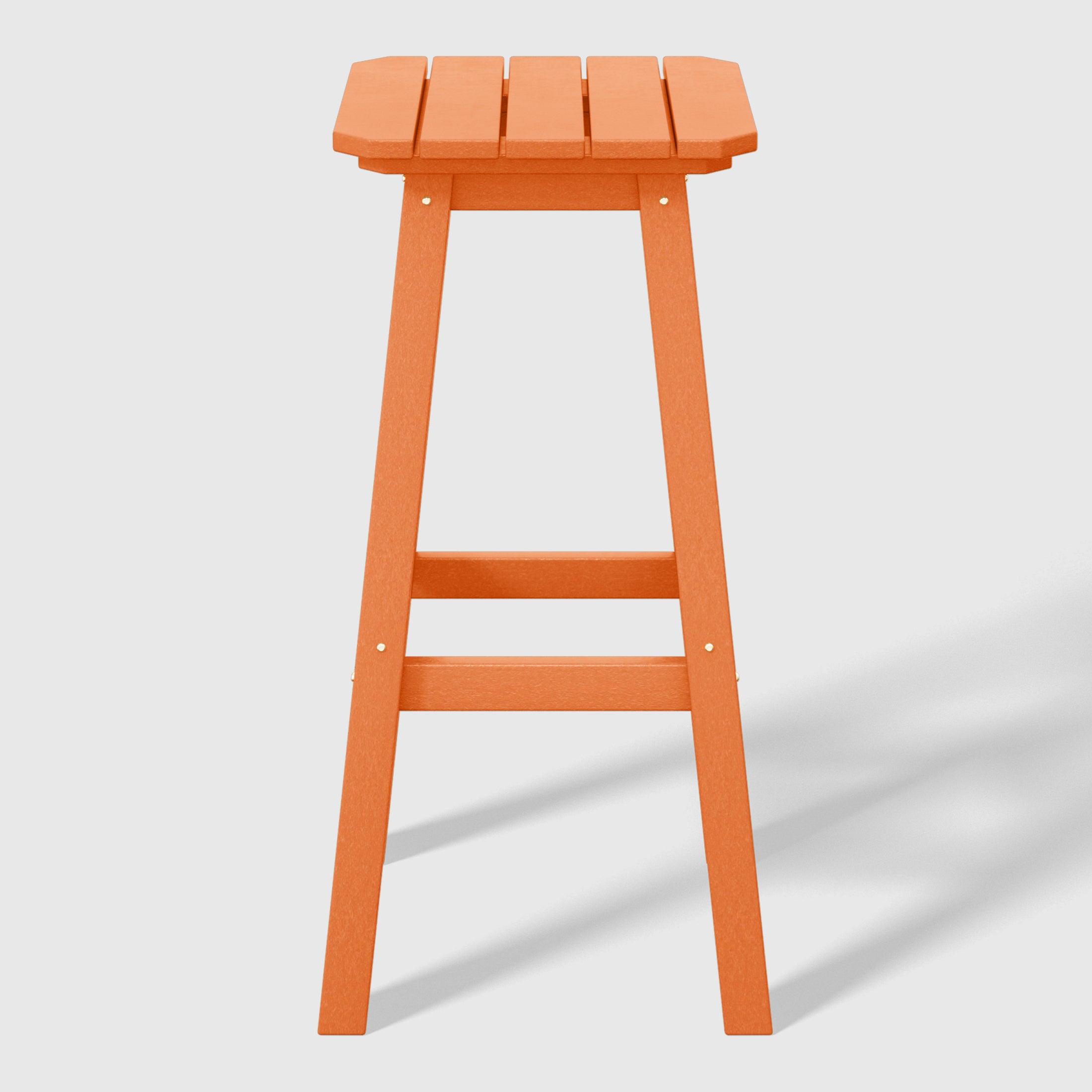 Stockholm All-Weather Outdoor Square Bar Stool (29" Height) Seahawk Designs Patio Bar & Counter Stools