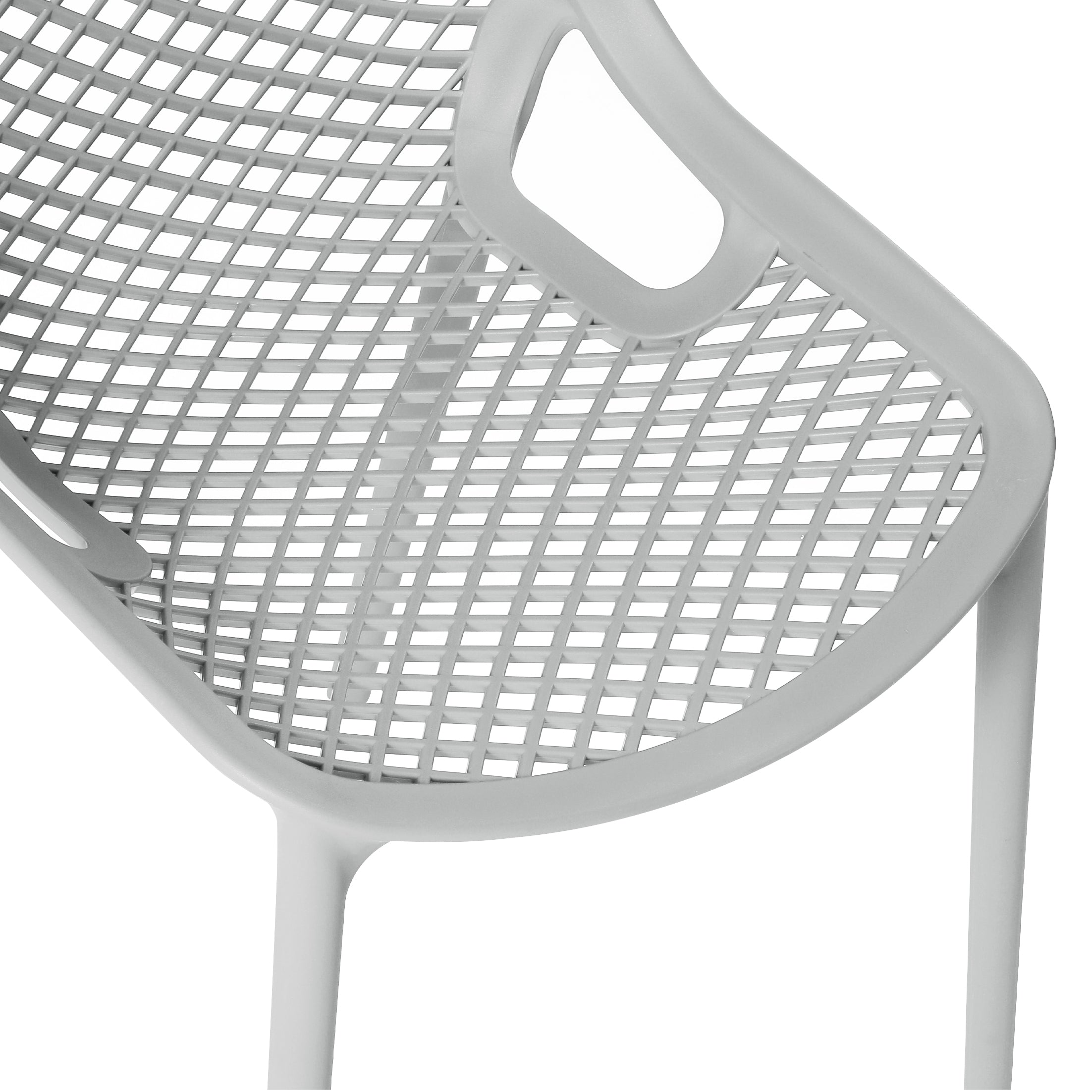 Polyform Stacking Dining Side Chair (Set of 2) Seahawk Designs Patio Dining Chairs