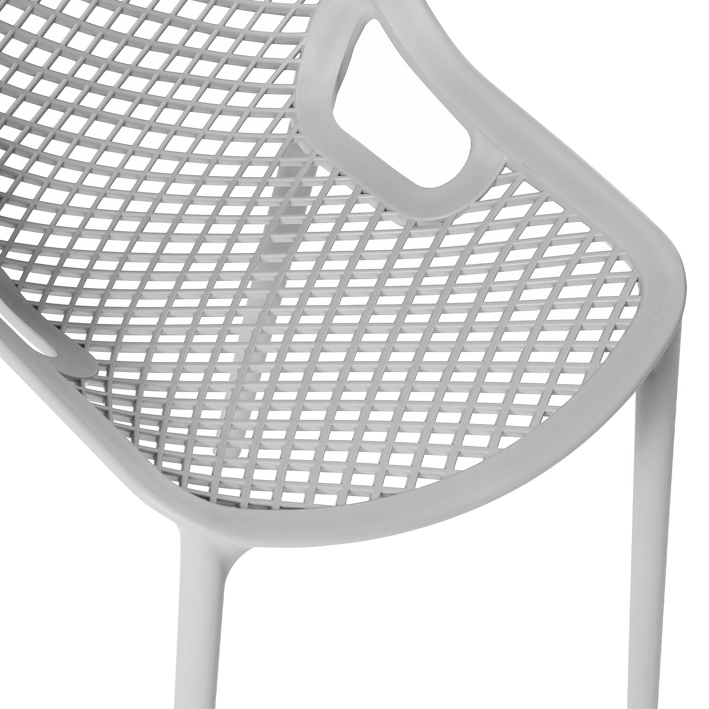 Polyform Stacking Dining Side Chair (Set of 2) Seahawk Designs Patio Dining Chairs