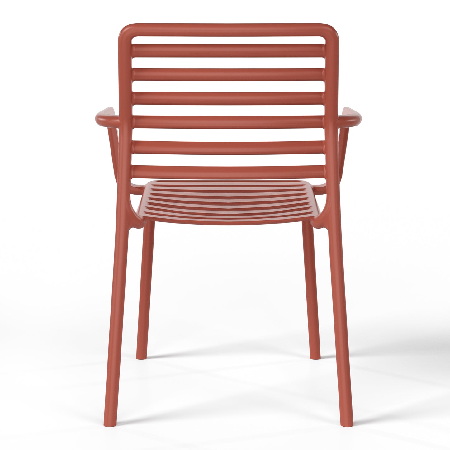 Polyform Stacking Dining Arm Chair (Set of 4) Seahawk Designs Patio Dining Chairs