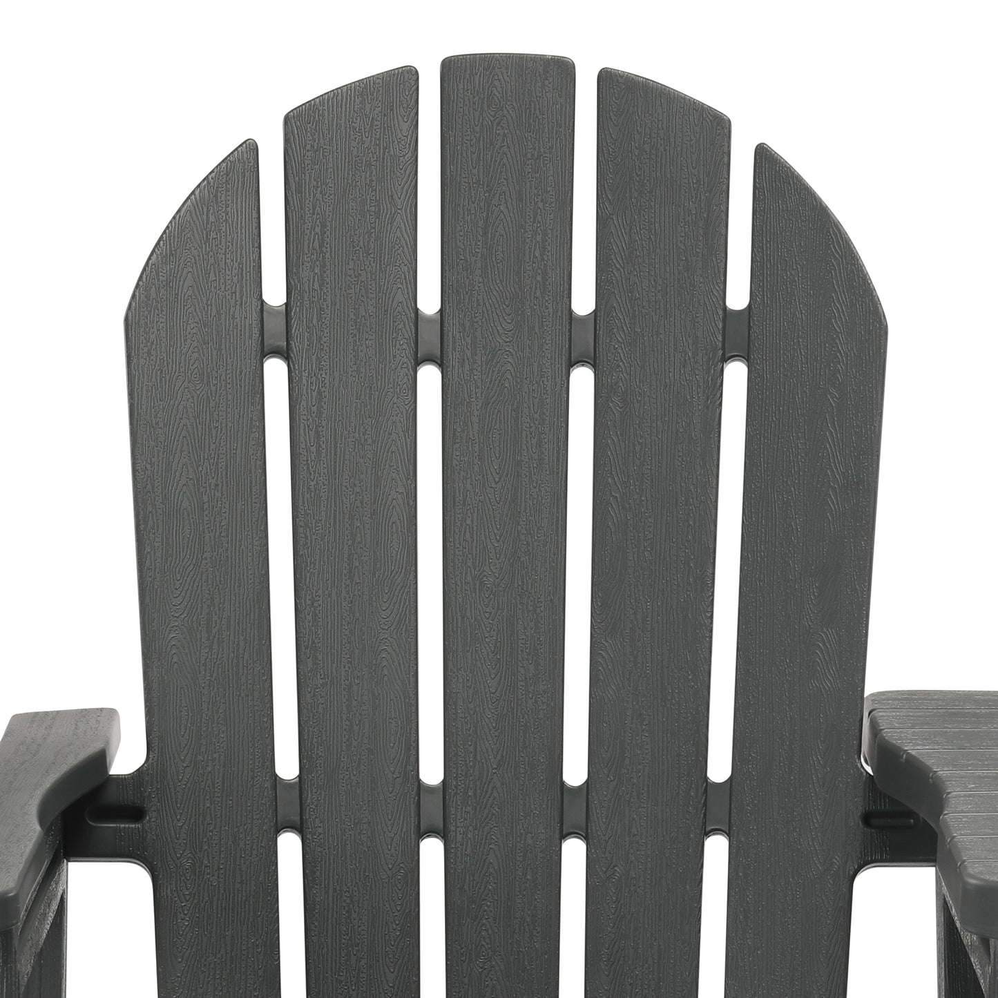 Set of Snap'n Lock Adirondack Chairs with Connecting Wedge Table (No Tools or Hardware) Seahawk Designs Adirondack Chairs